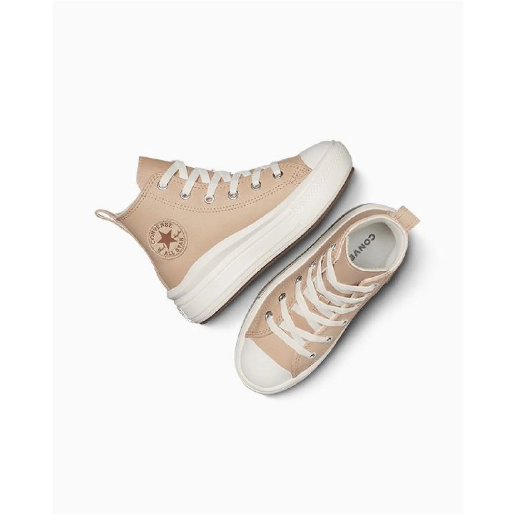 Converse Kids Chuck Taylor All Star Mov Platform Trainers - Image 4