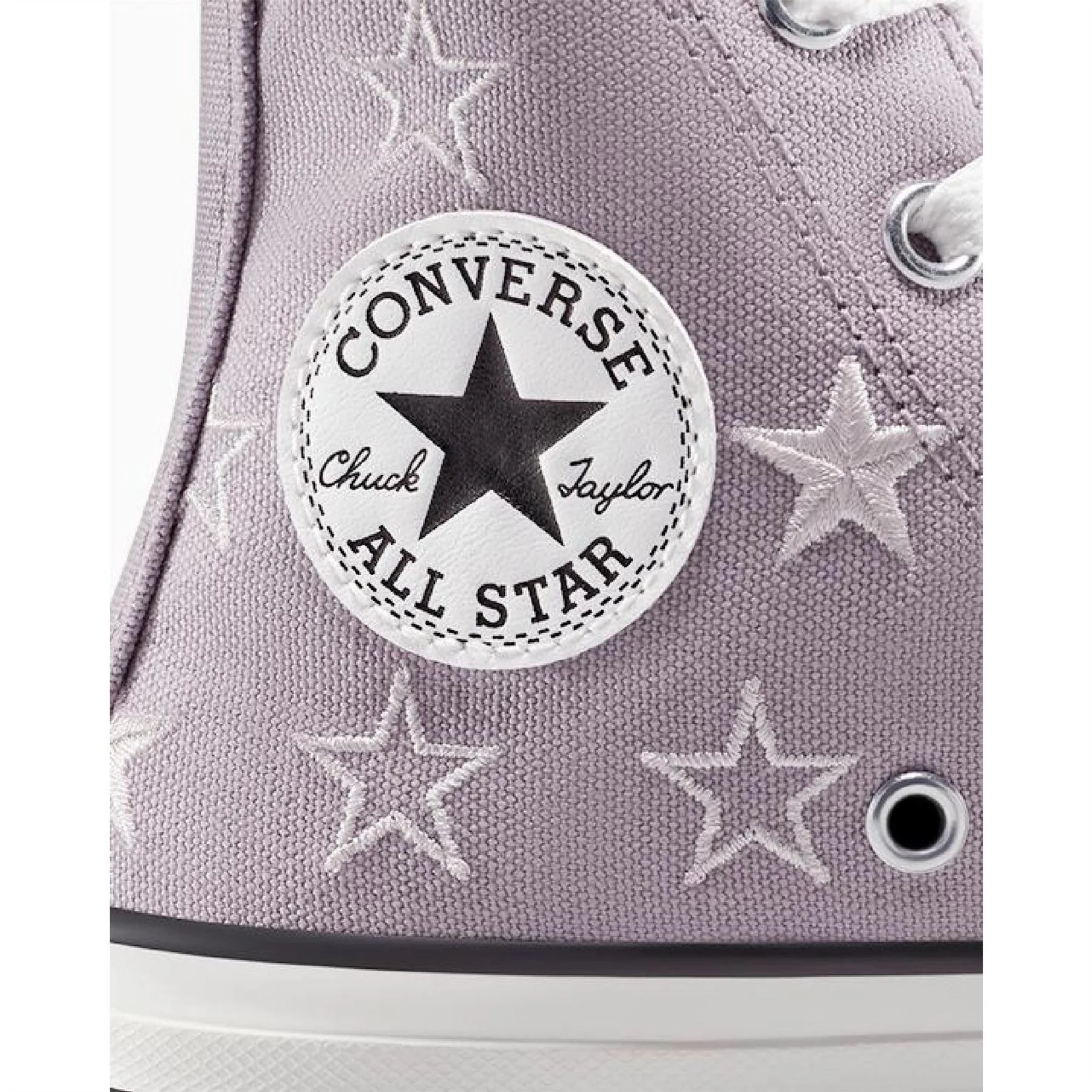 Converse Kids Chuck Taylor All Star Sta Canvasas High Top Trainers - Image 6