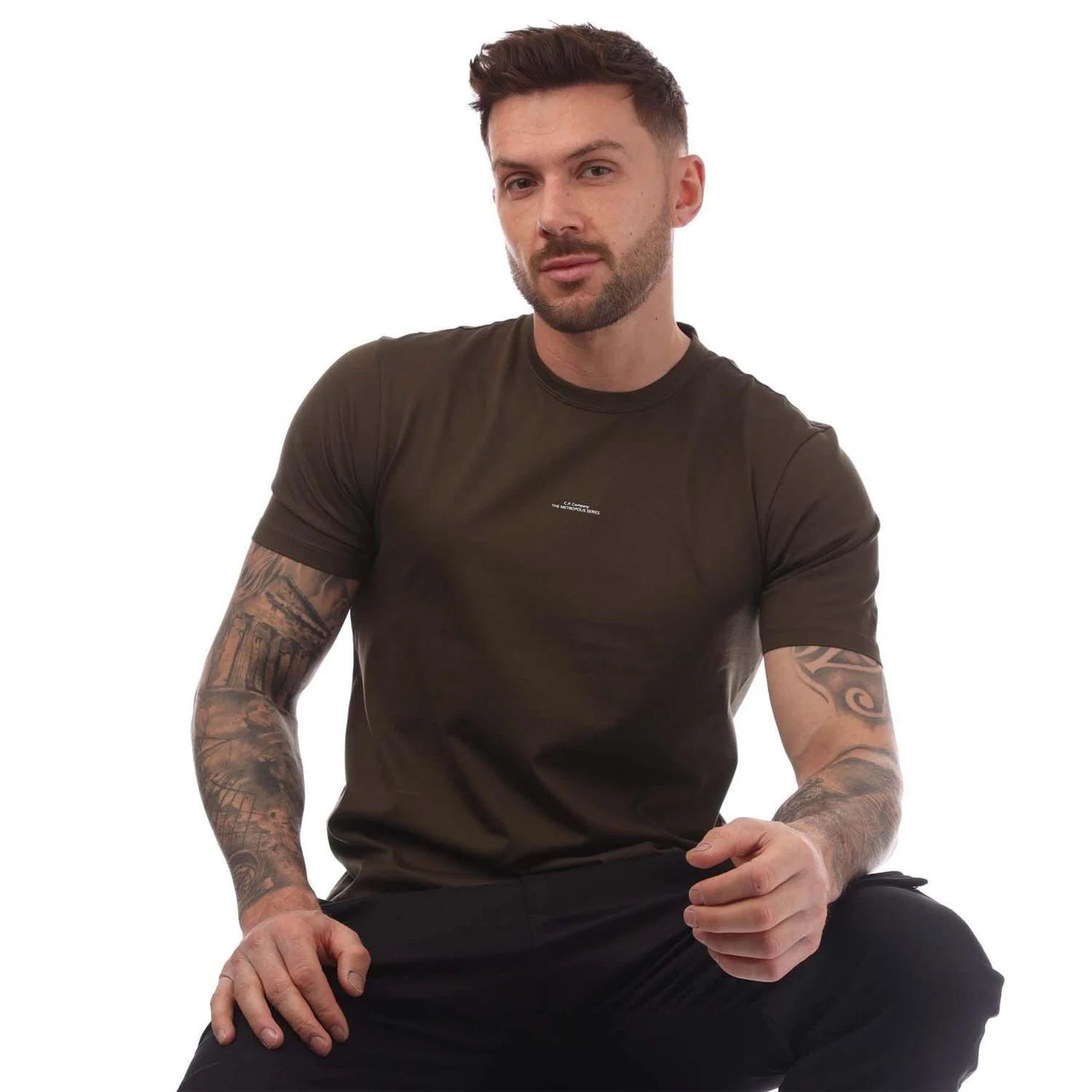 CP Company Series Printed Logo T-Shirt - Image 4