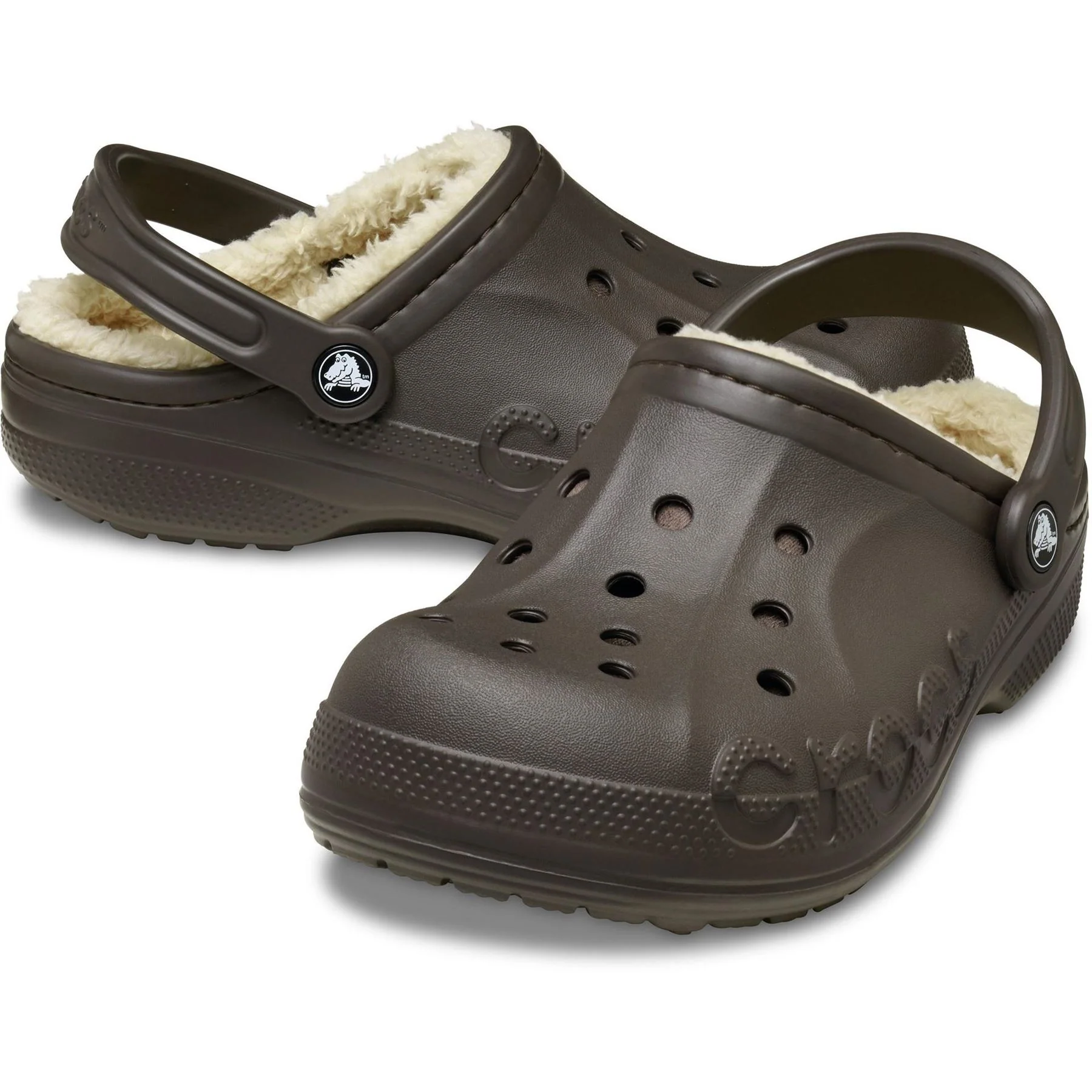 Crocs Baya Lined Shuv Clogs with Lacoste Lettering - Image 11