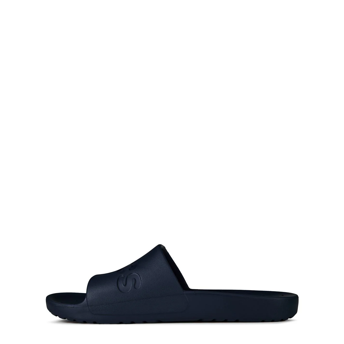 Crocs Logo Print Open Toe Flat Heel Slides - Image 15