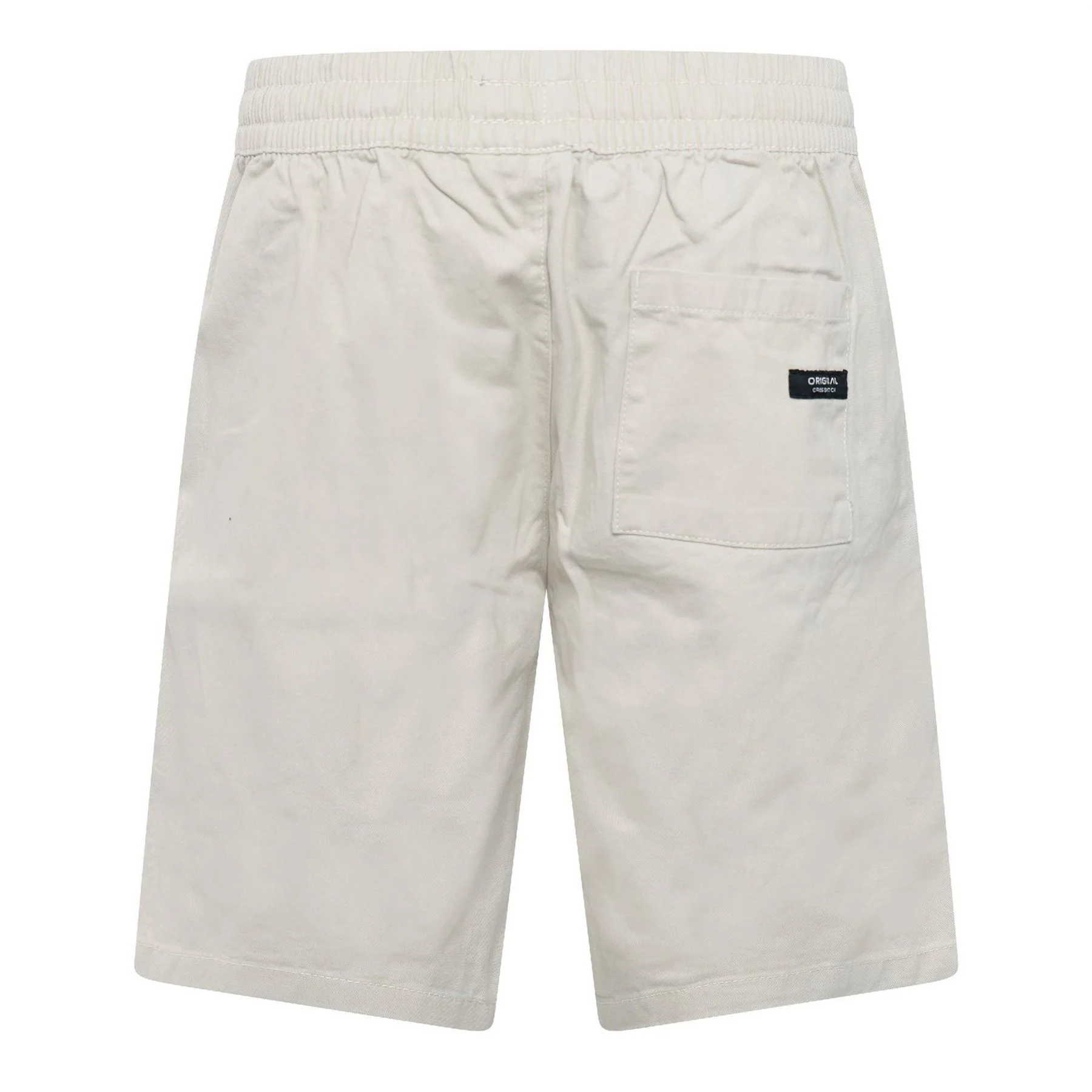 Crosshatch Blansmoore Solid Bermuda Shorts with Elasticated Waistband - Image 12