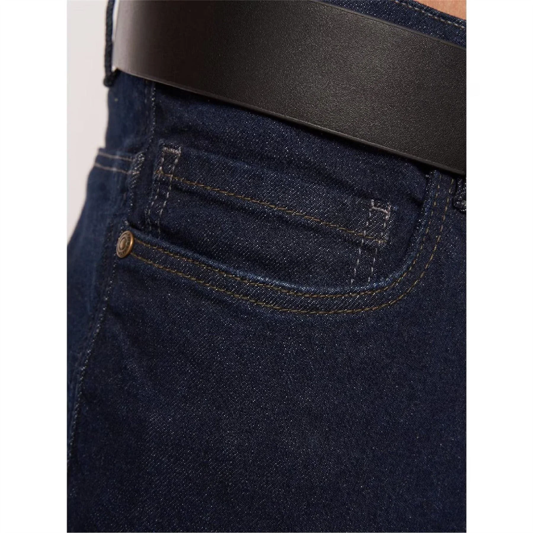 Crosshatch Cadman Straight Leg Jeans - Image 3