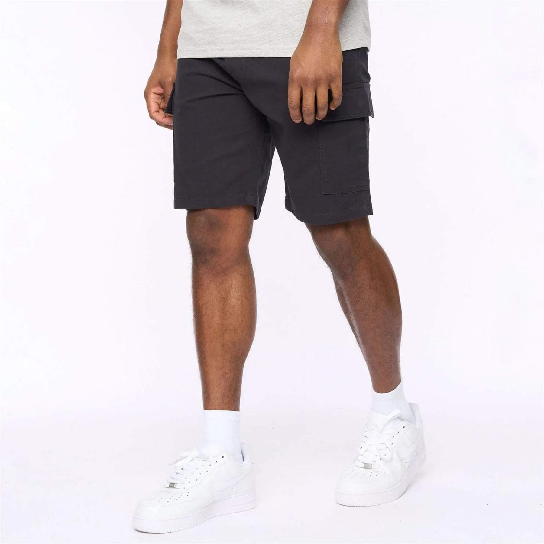 Crosshatch 2 Pack of Kathos Cargo Shorts - Image 3