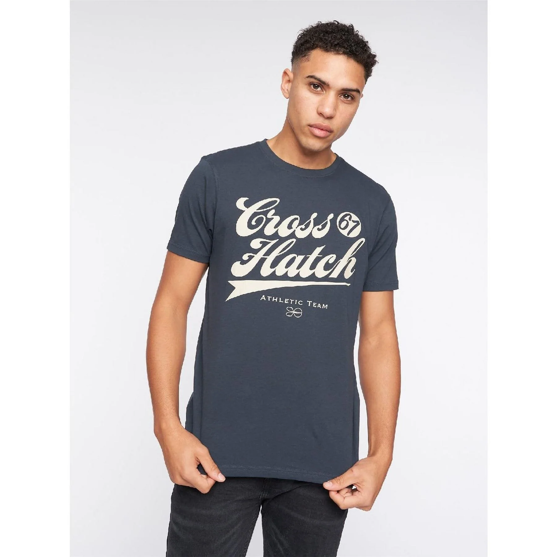 Crosshatch Pack Of Luckmoore Printed T-Shirts - Image 6