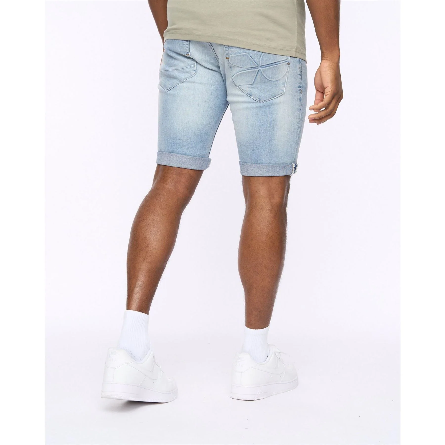 Crosshatch Tonwin Denim Shorts - Image 4
