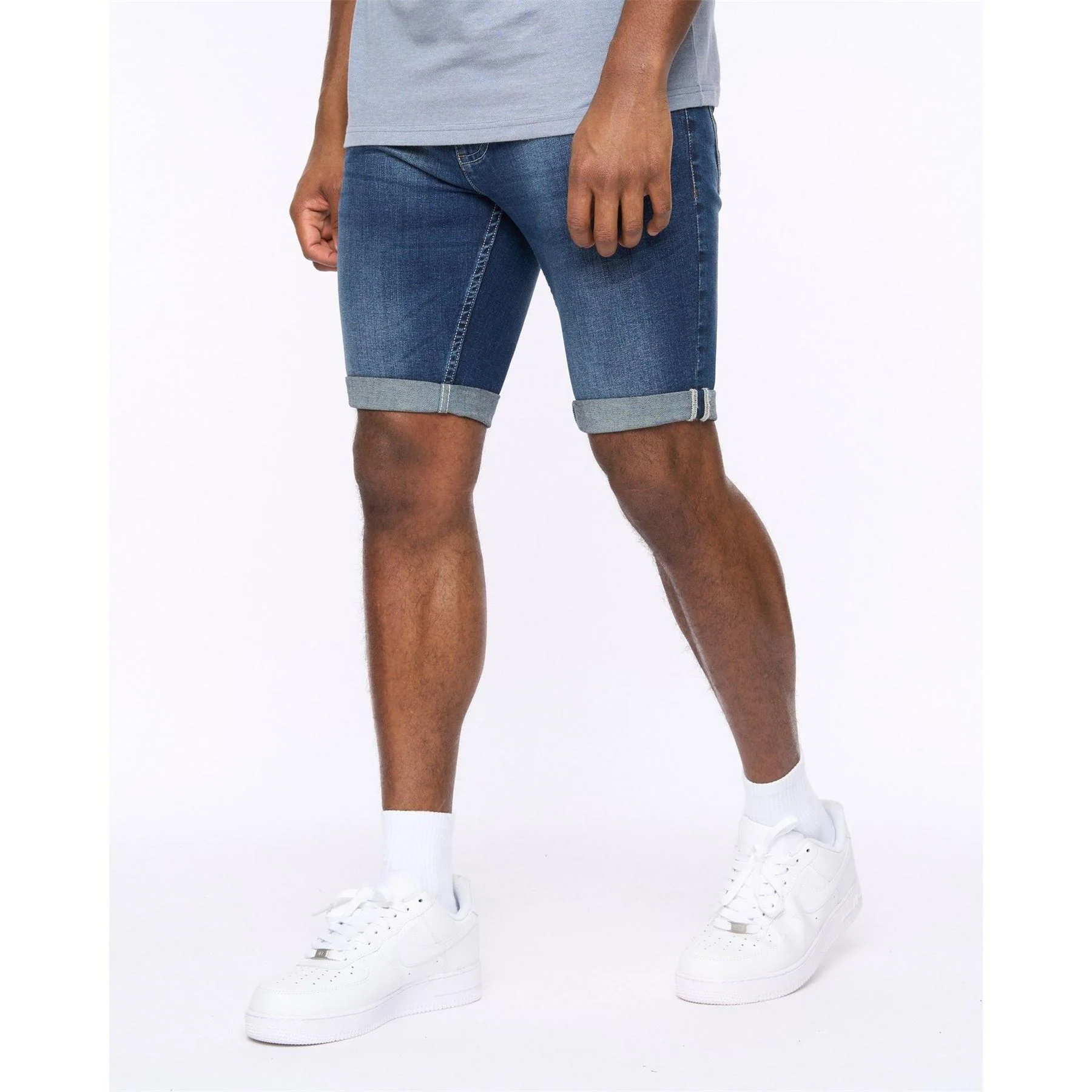 Crosshatch Tonwin Denim Shorts - Image 9