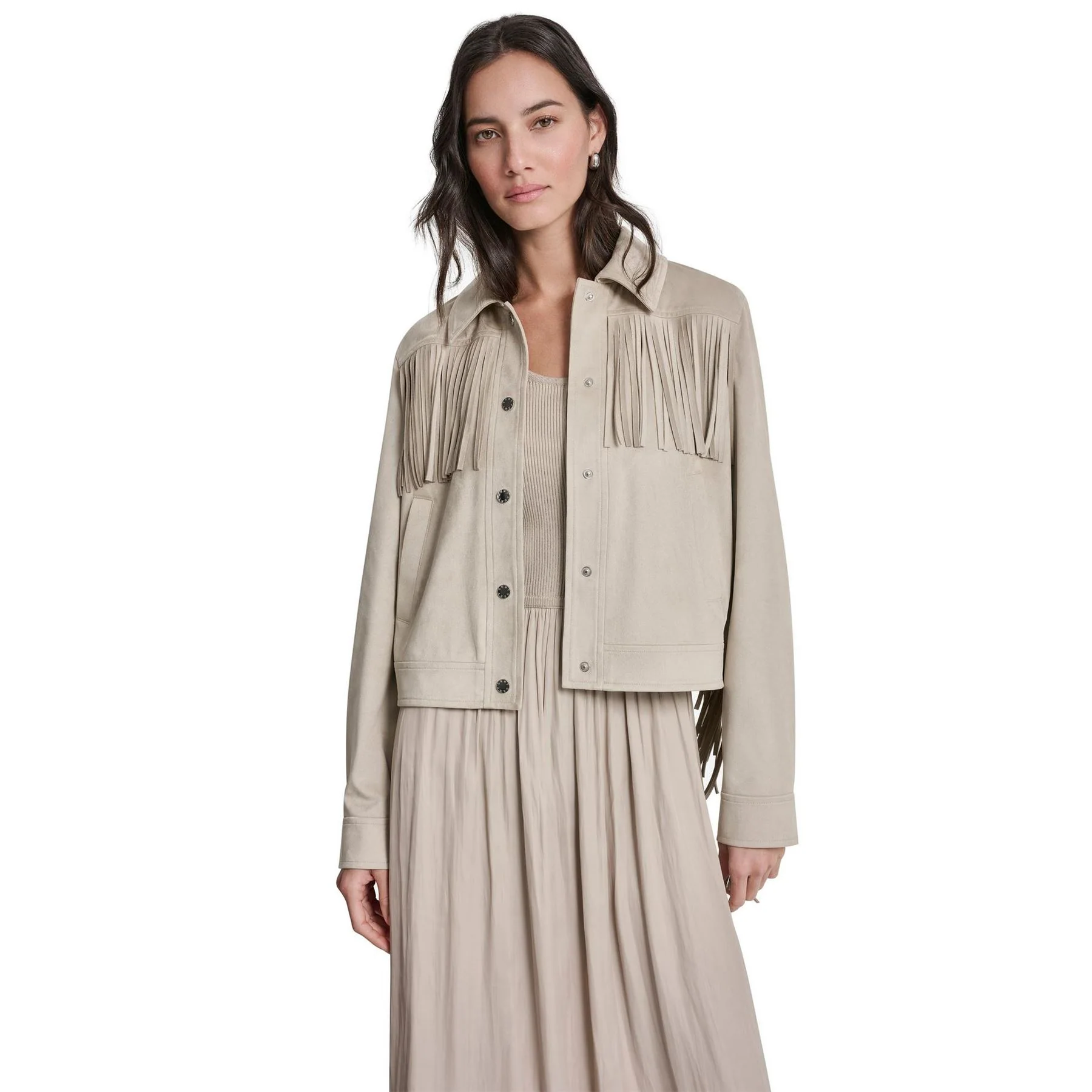 DKNY Fringe Jacket - Image 3