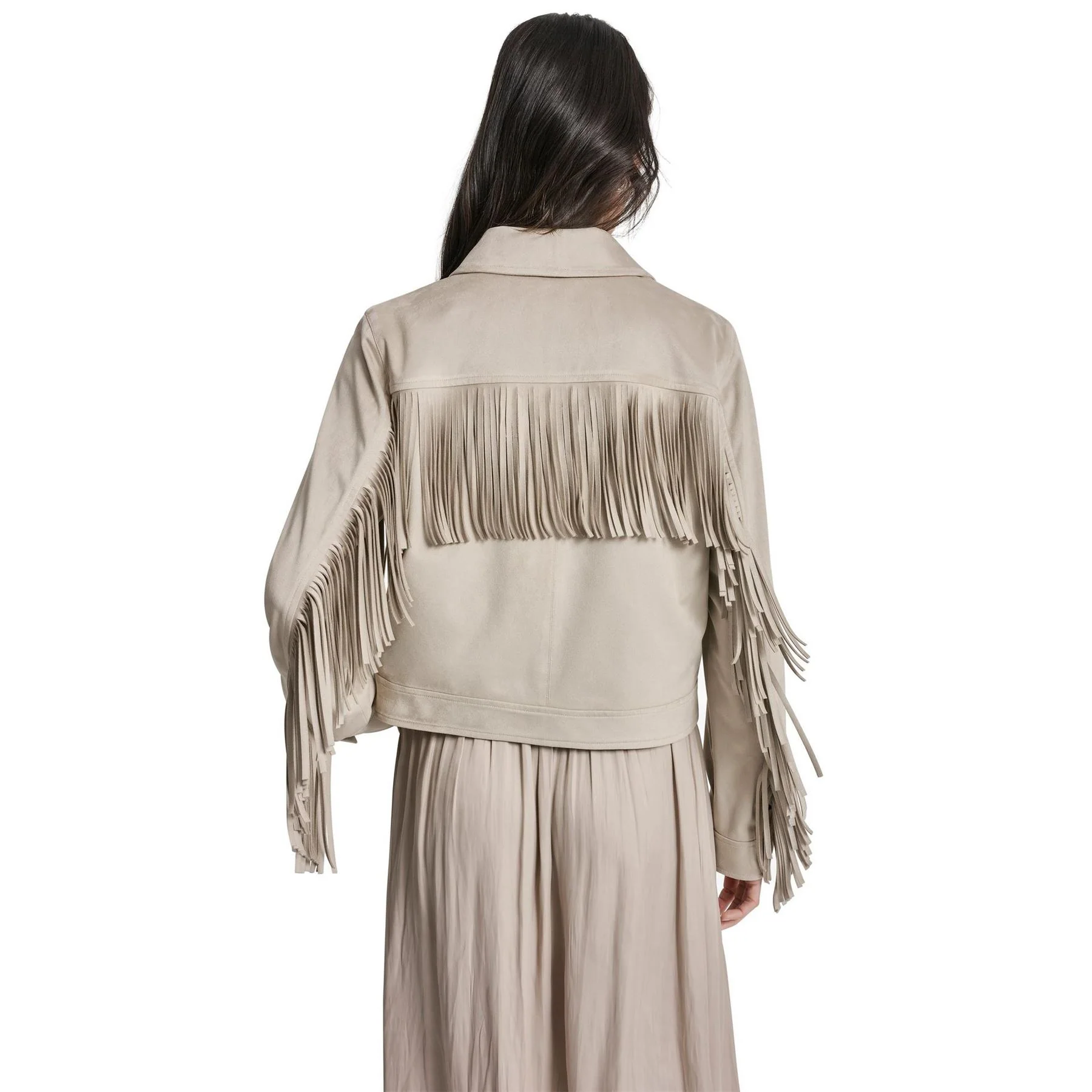 DKNY Fringe Jacket - Image 4