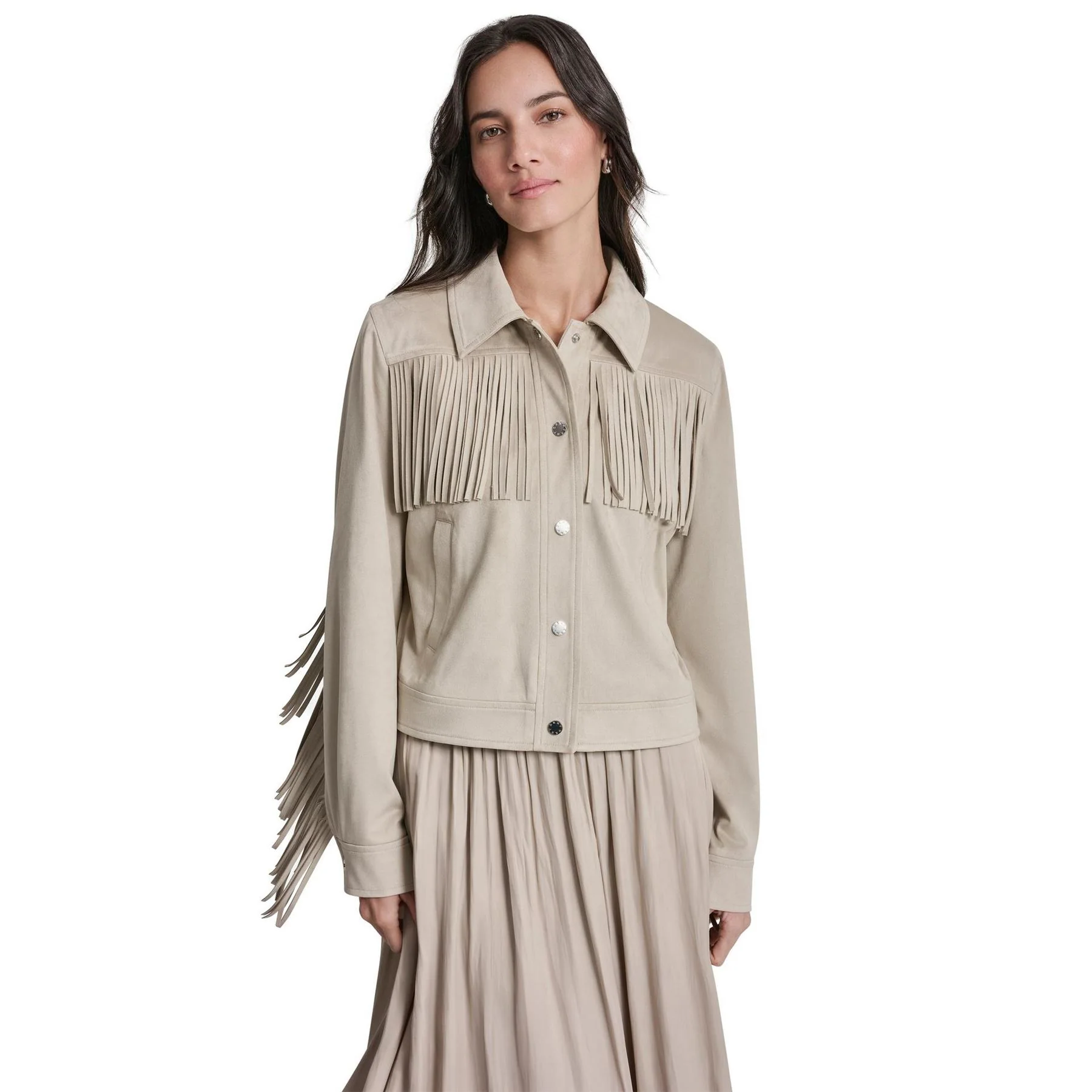 DKNY Fringe Jacket - Image 6