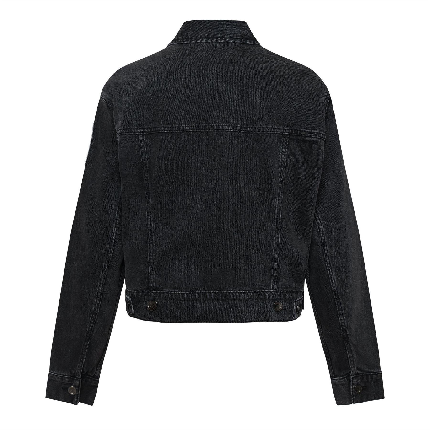 DKNY Pins N Patches Long Sleeve Denim Jacket - Image 2