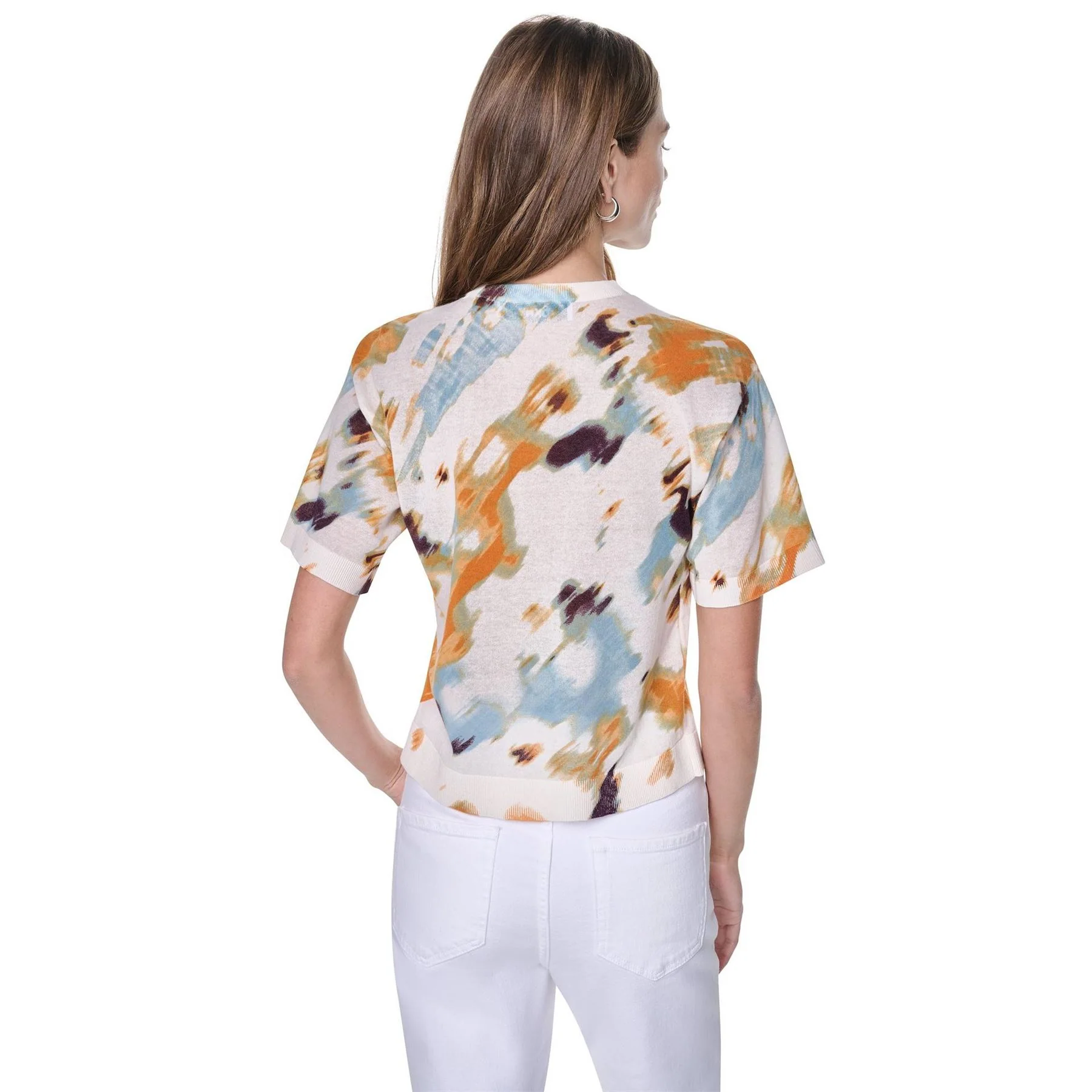 DKNY Short Sleeve Blouse - Image 3