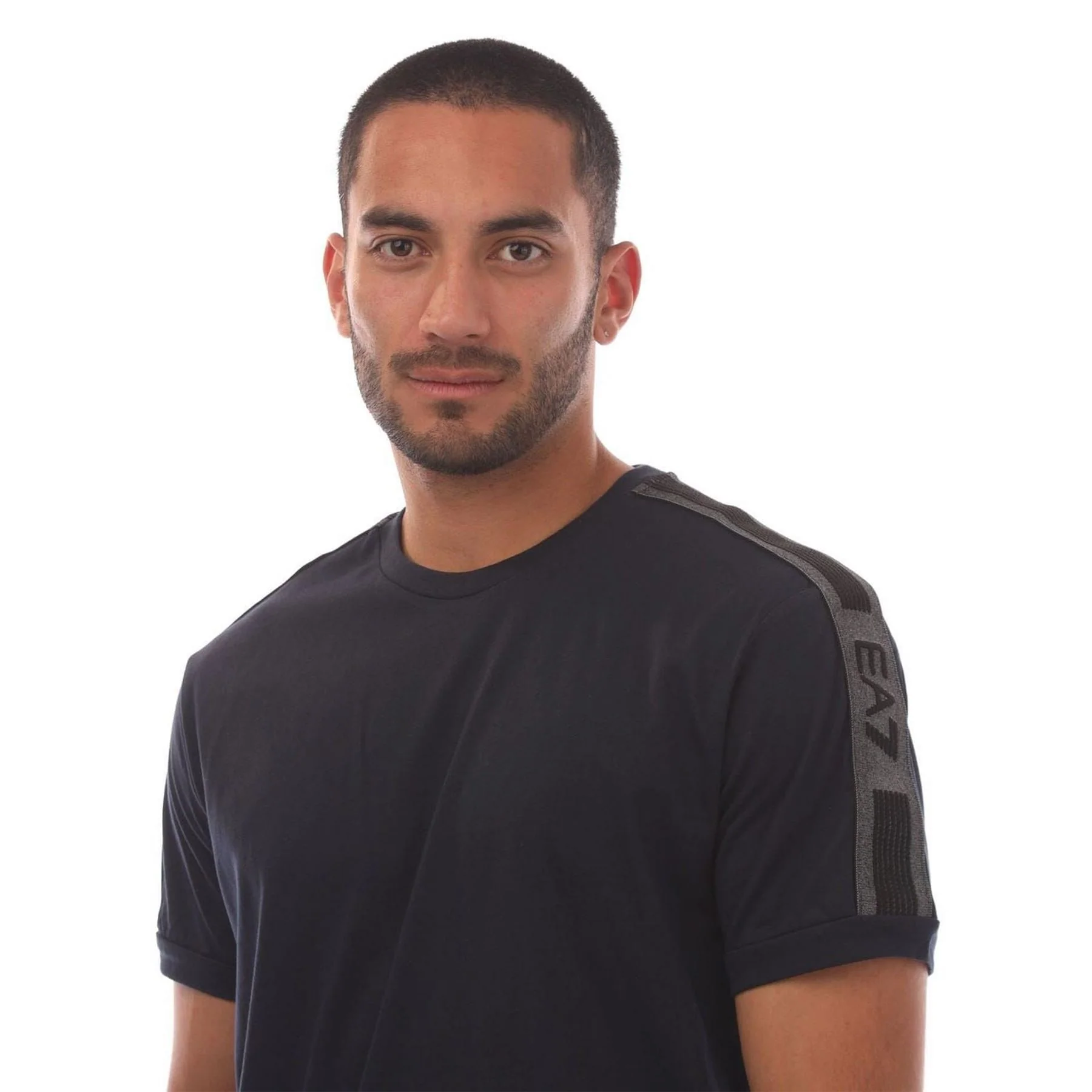 EA7 Series Cotton Jersey T-Shirt - Image 2