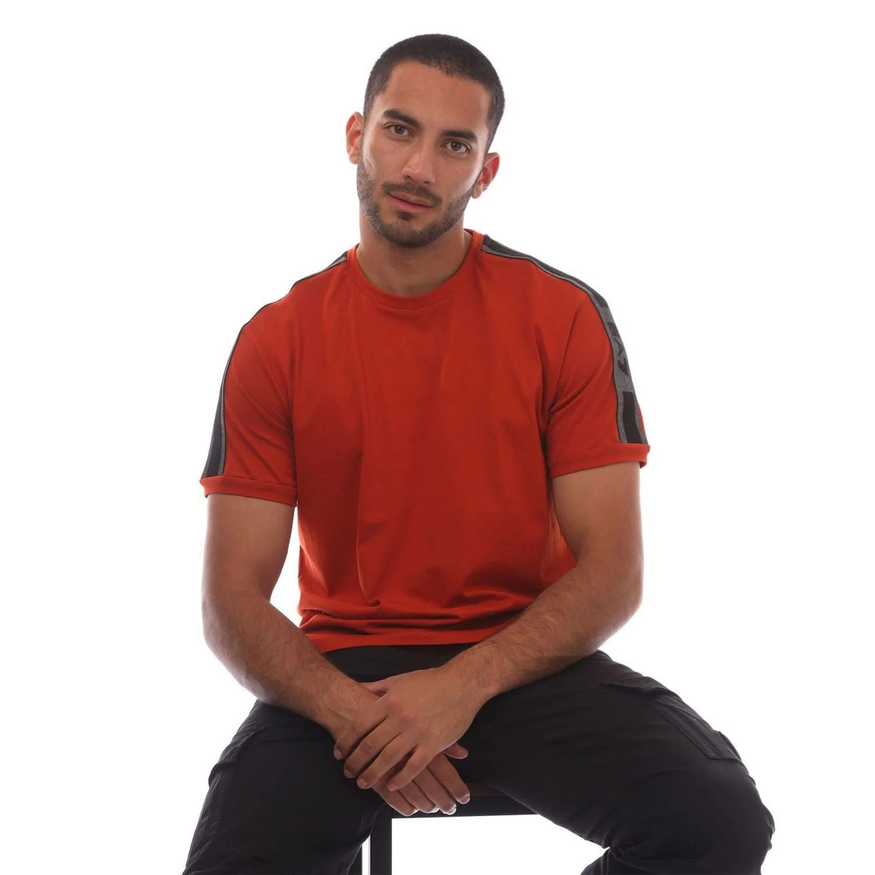 EA7 Series Cotton Jersey T-Shirt - Image 4