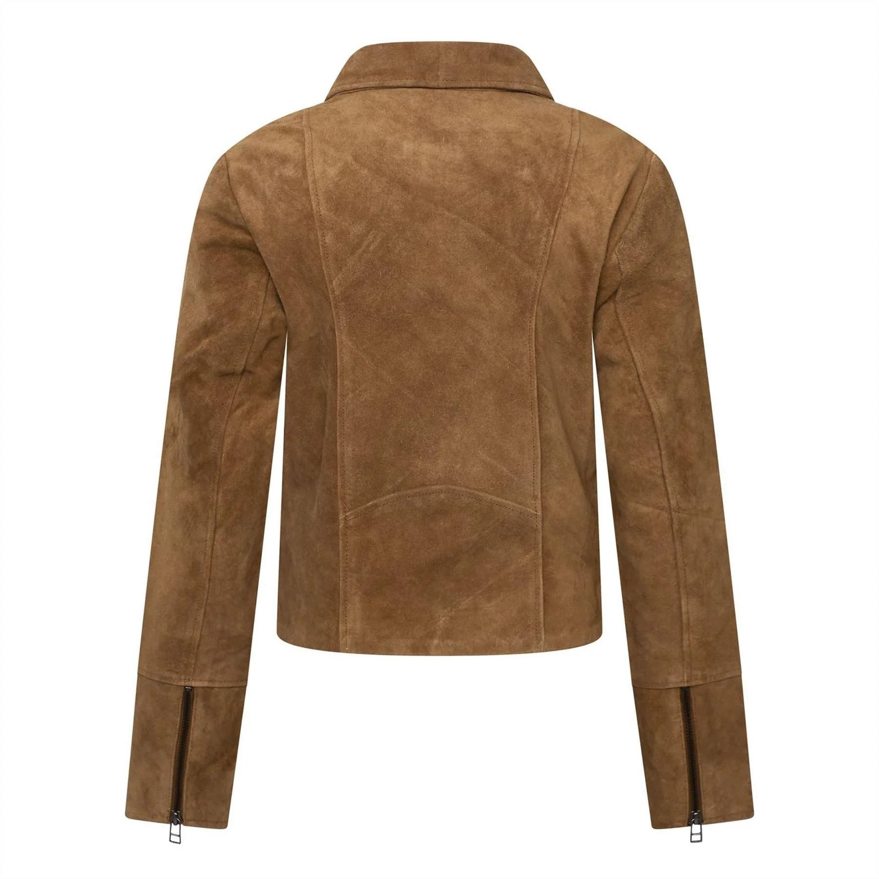 Elle Suede Biker Jacket - Image 2