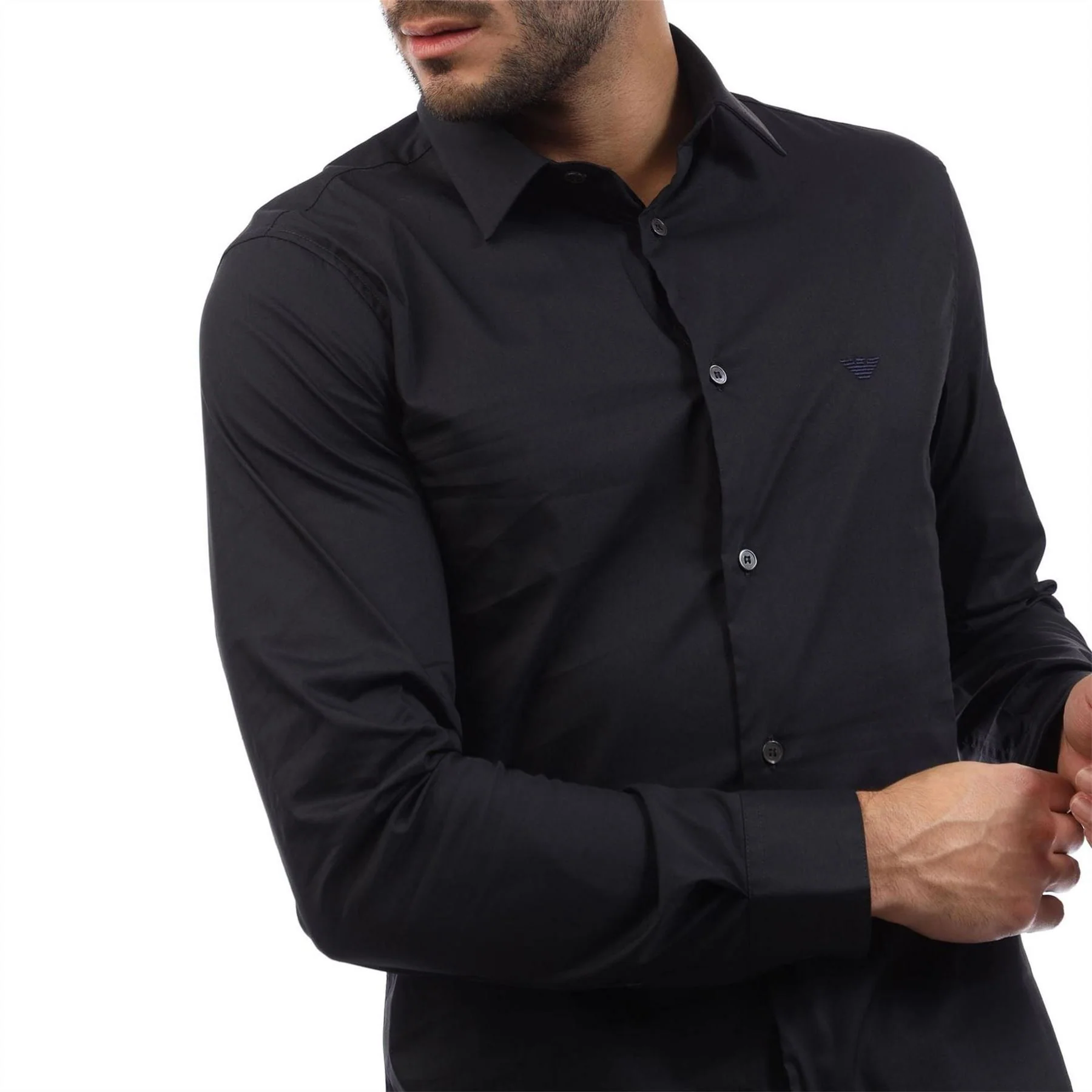 Emporio Armani Nylon Blend Shirt - Image 3