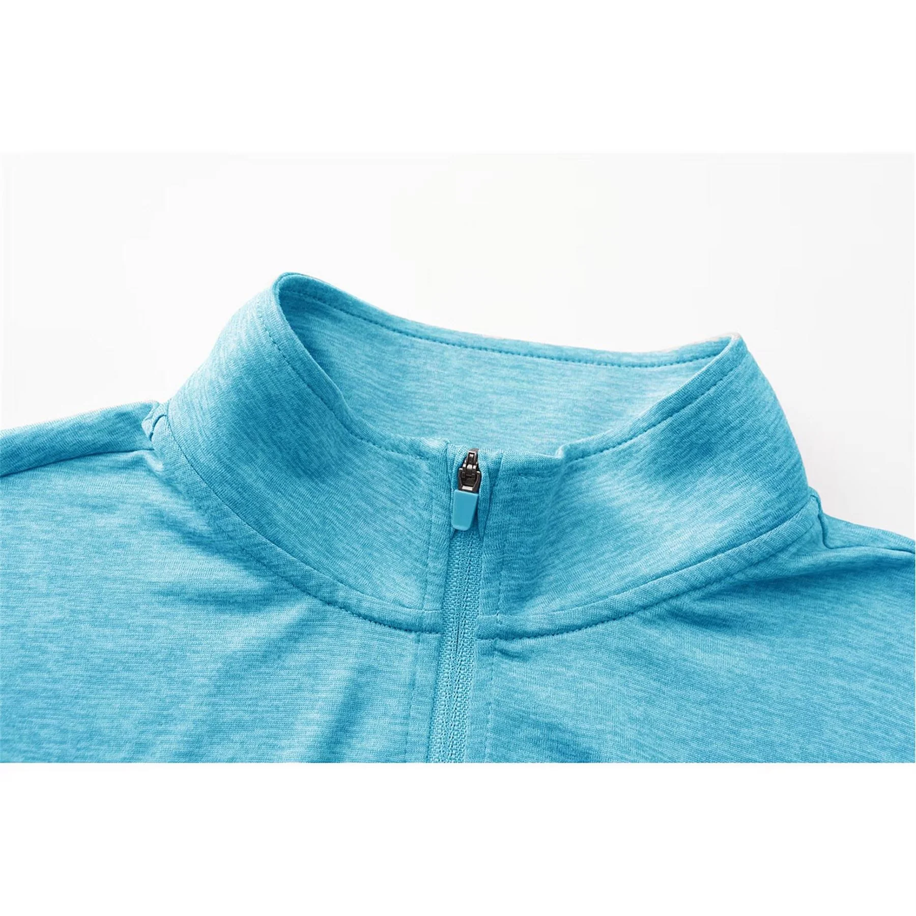 Everlast Flex Regular Fit Zip Neck Long Sleeve Athletic Top - Image 8