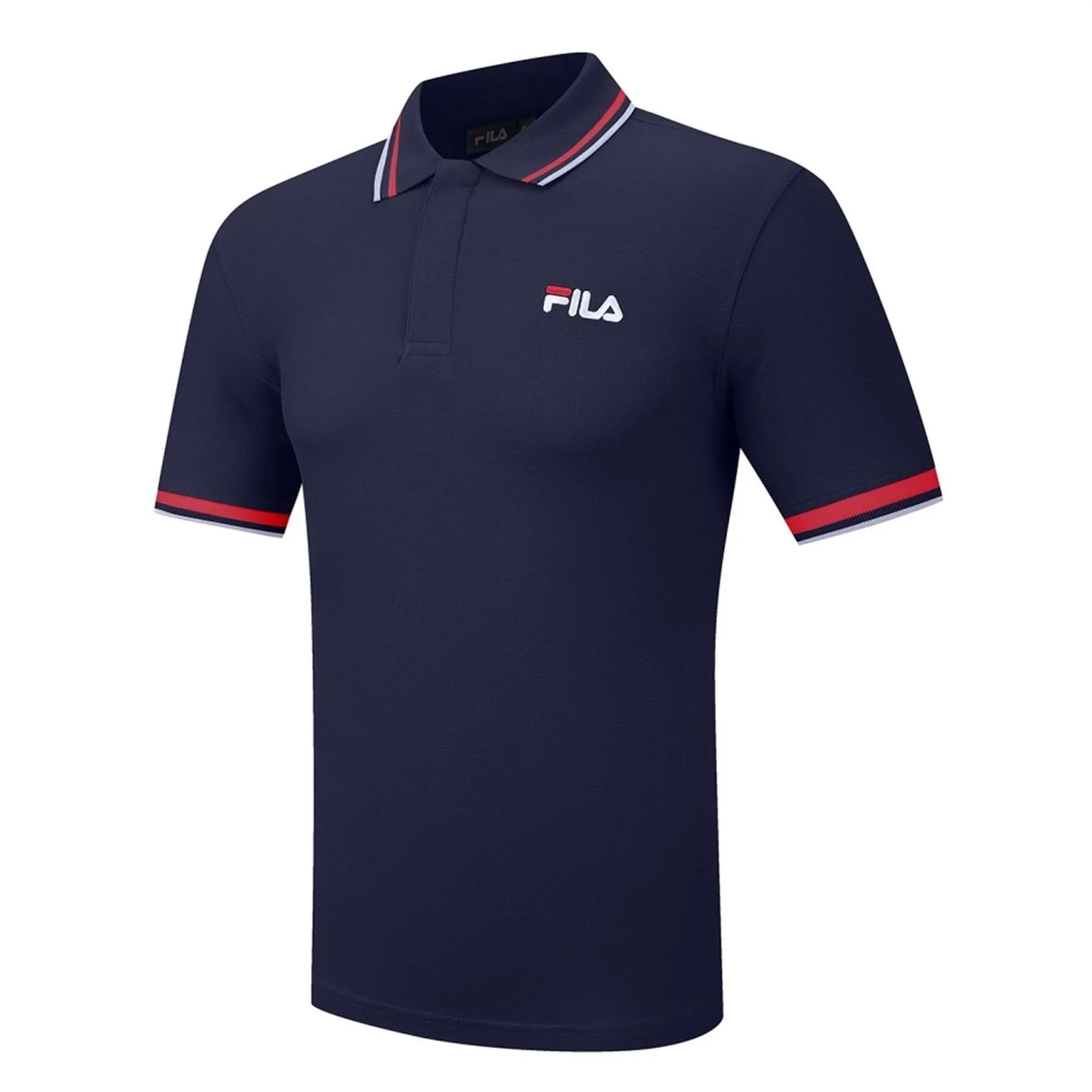 Fila Bowey Short Sleeve Tipping Polo Shirt - Image 7