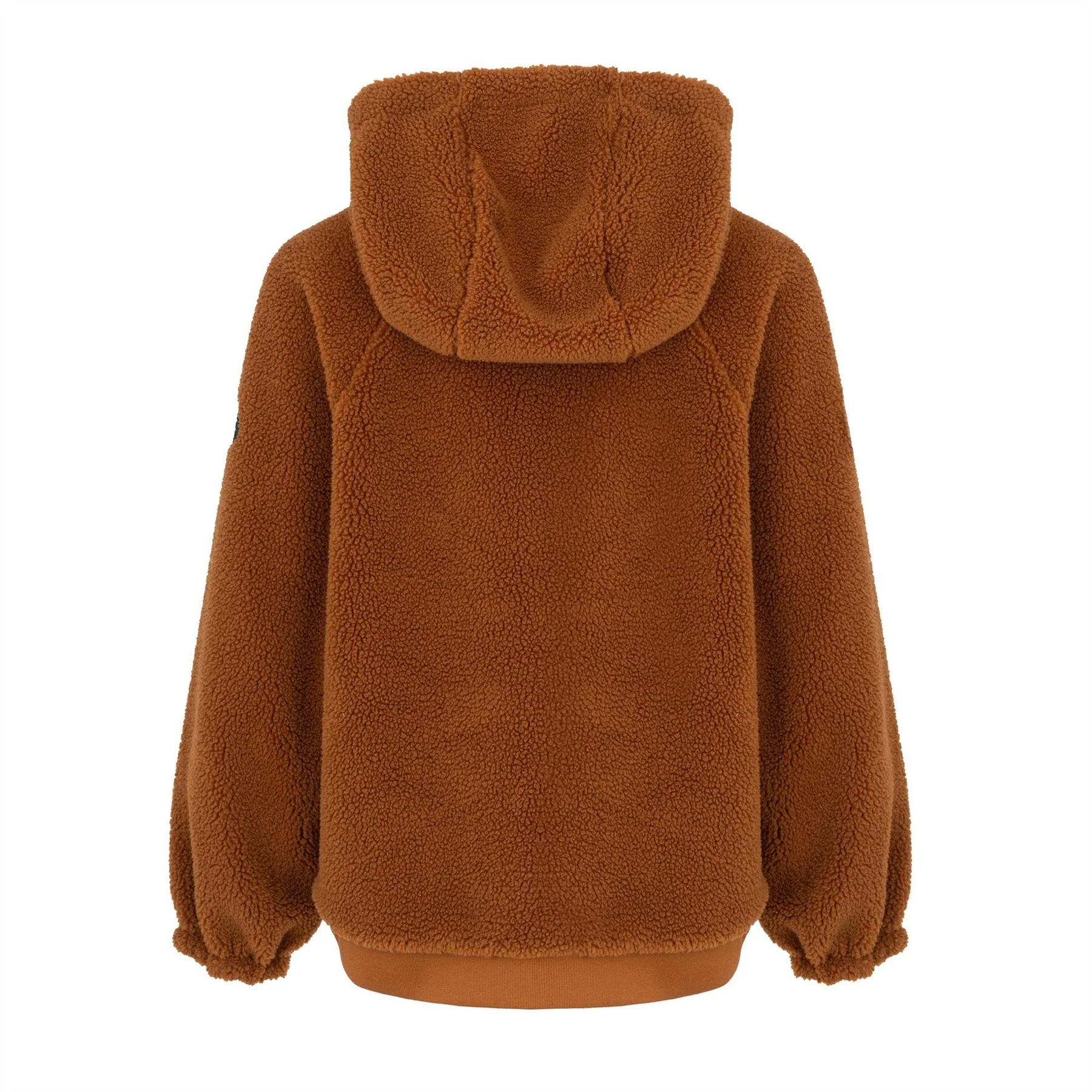 Firetrap Reversible Sherpa Fleece Hooded Full Zip Long Sleeve Teddy Coat - Image 2