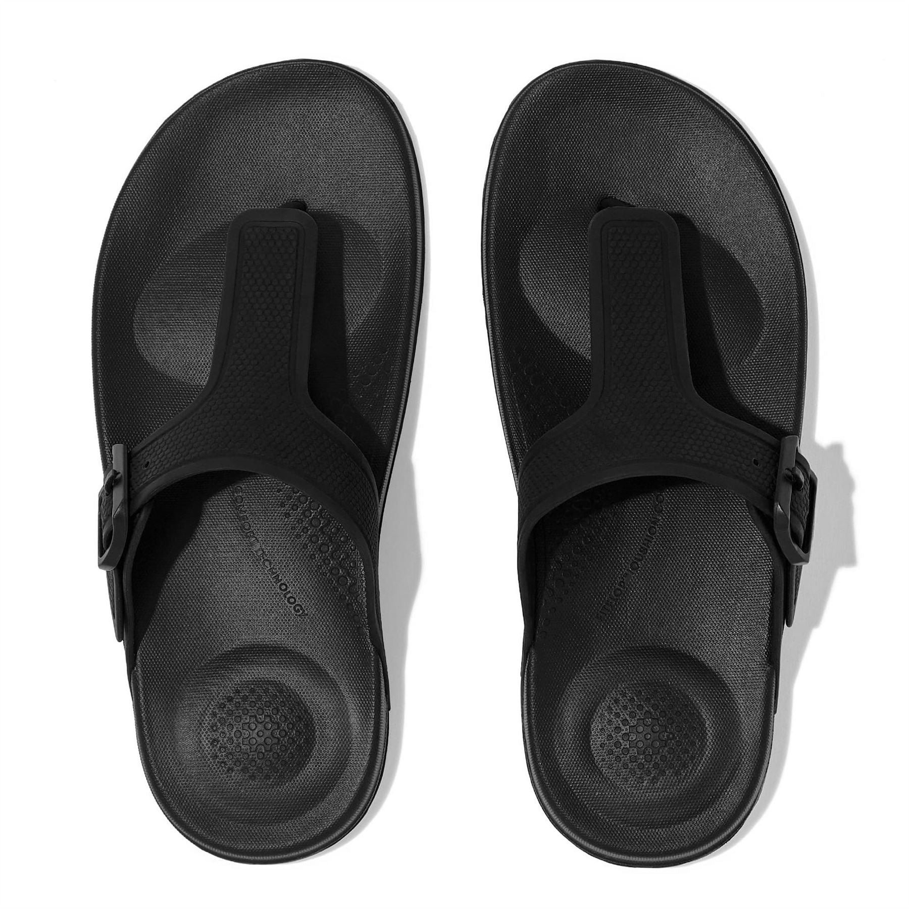 Fitflop Adjustable Buckle Flip Flops - Image 2