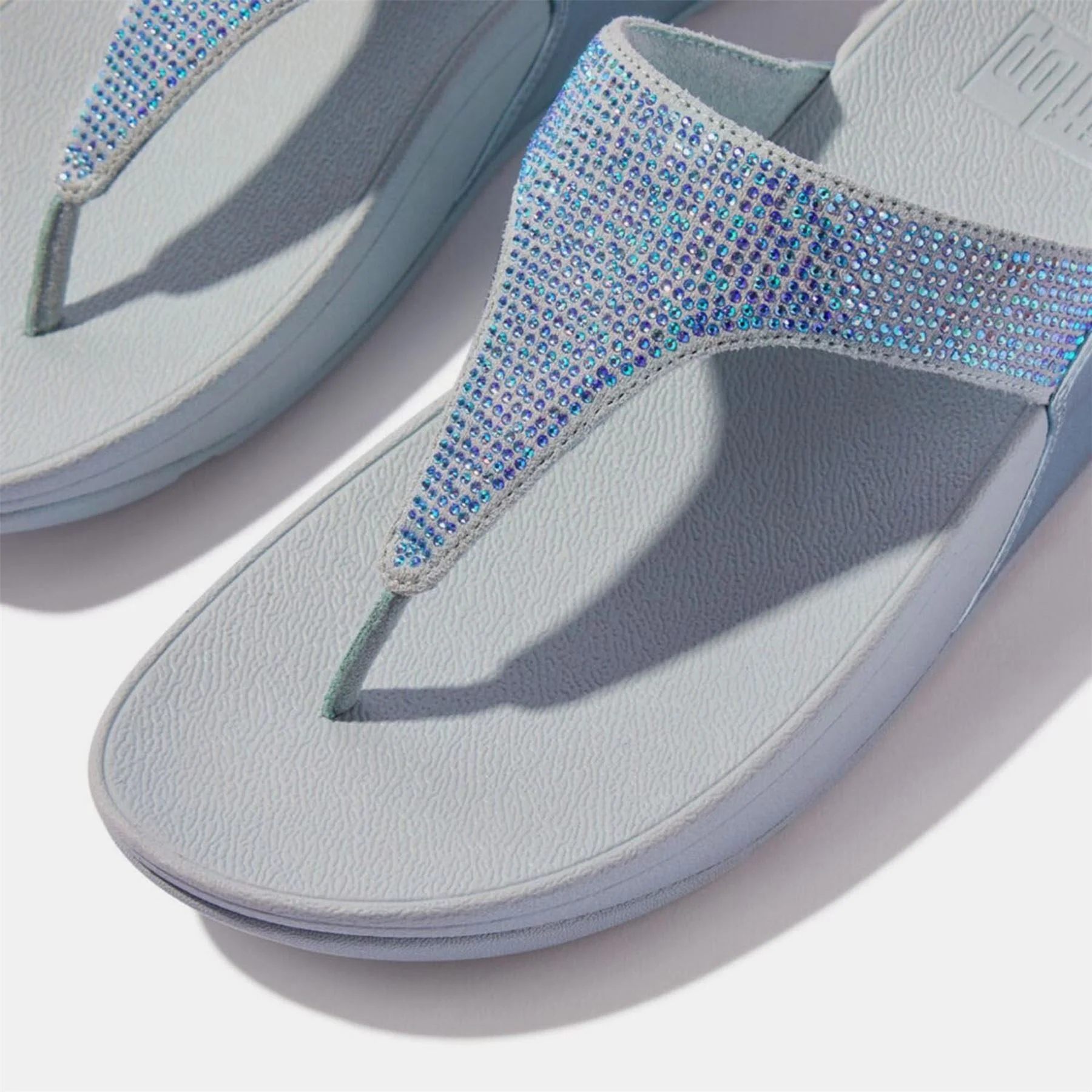 Fitflop Crystal Toe Post Sandals - Image 4