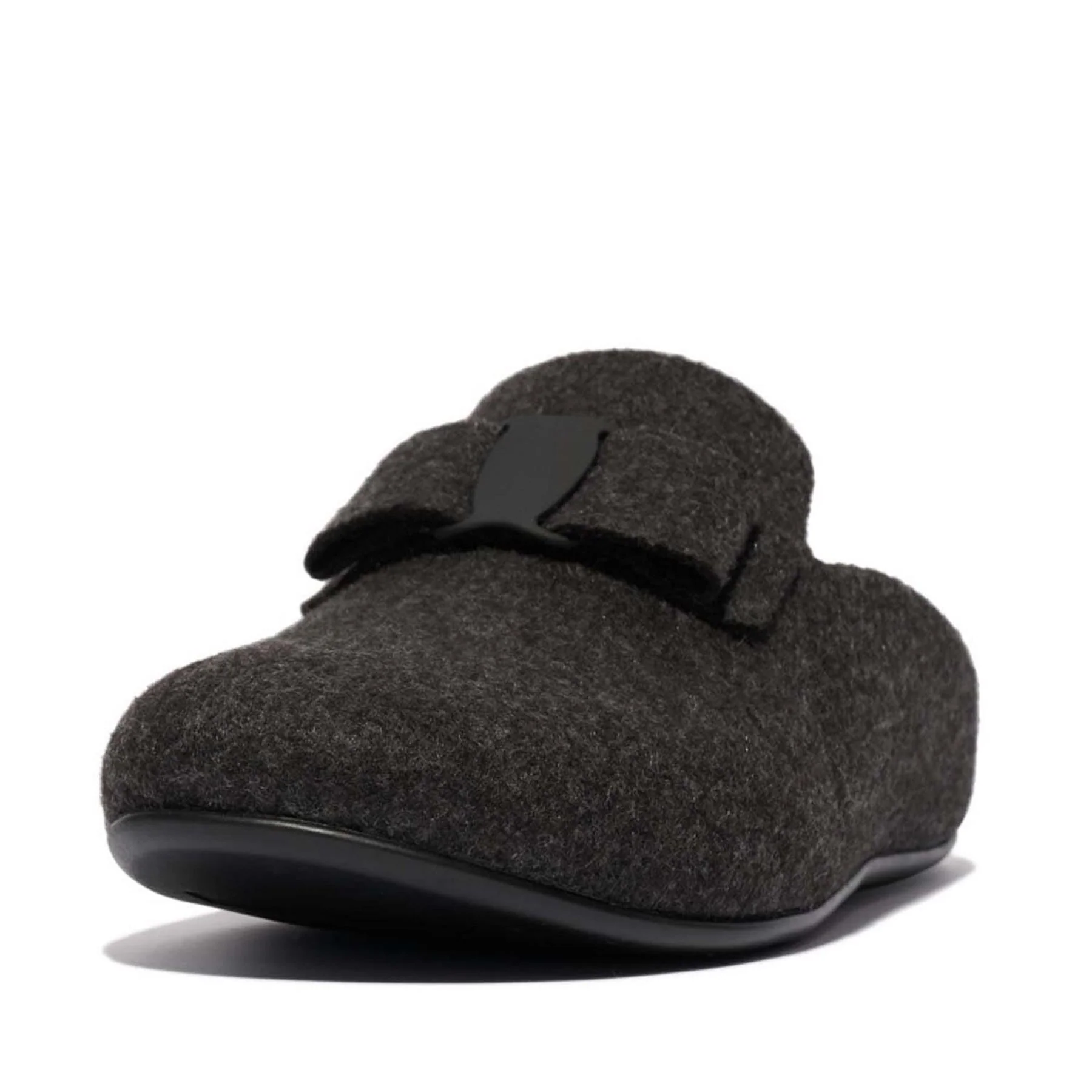 Fitflop Ii Haus E01 Bow Felt Slippers - Image 2