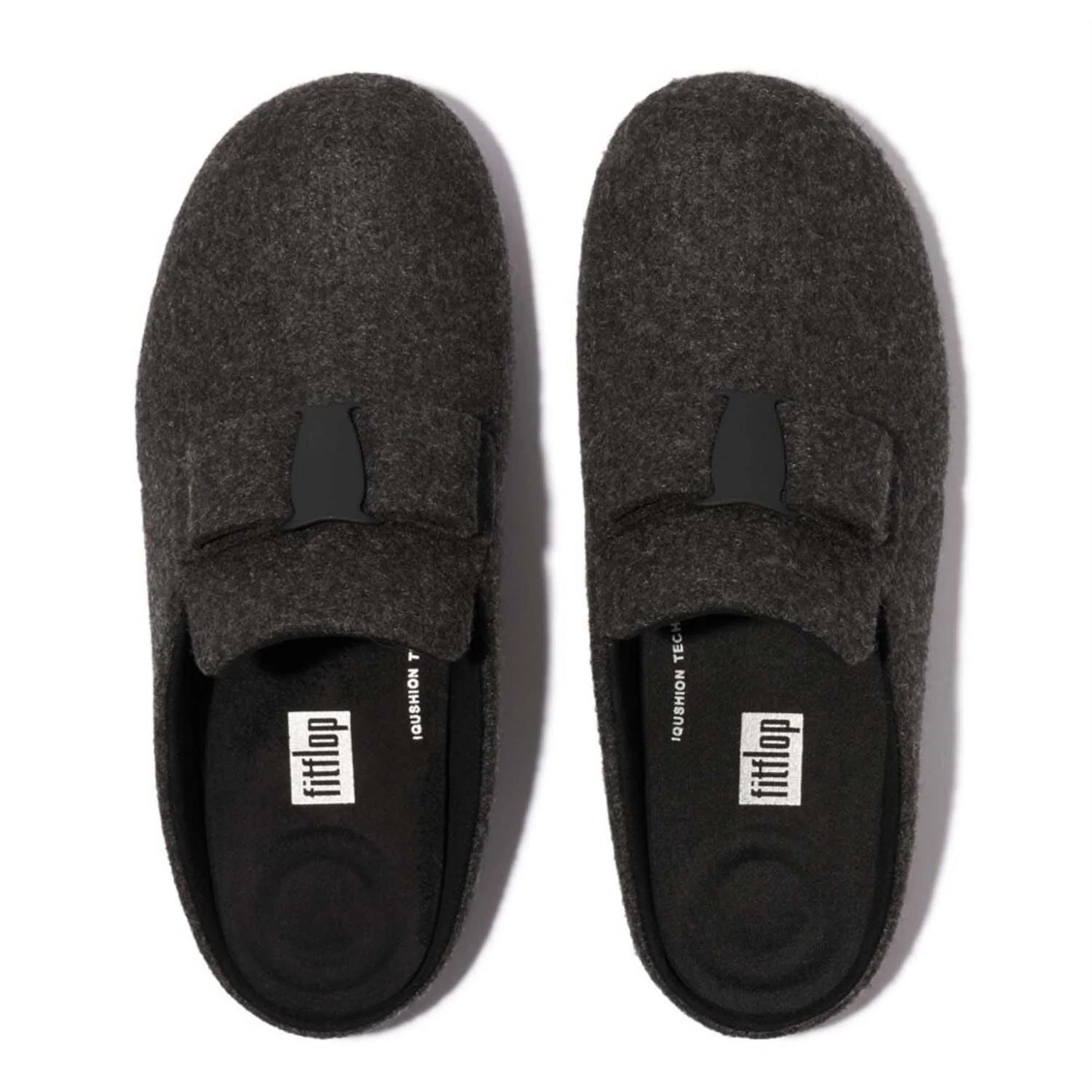 Fitflop Ii Haus E01 Bow Felt Slippers - Image 4