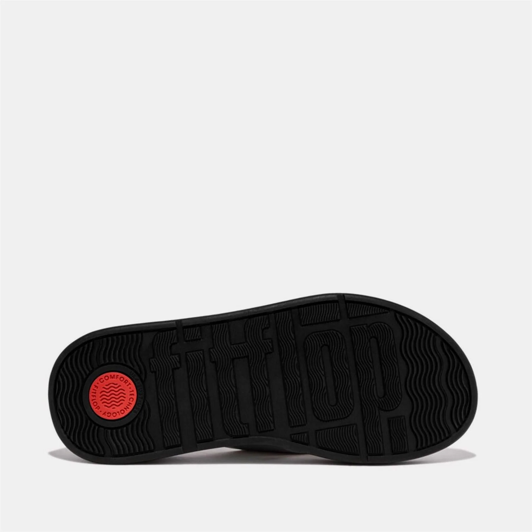 Fitflop Mode Leather Flatform Toe Post Sandals - Image 3