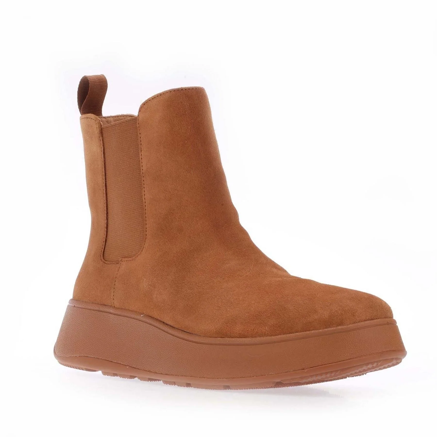 Fitflop Mode Suede Flatform Chelsea Boots - Image 2
