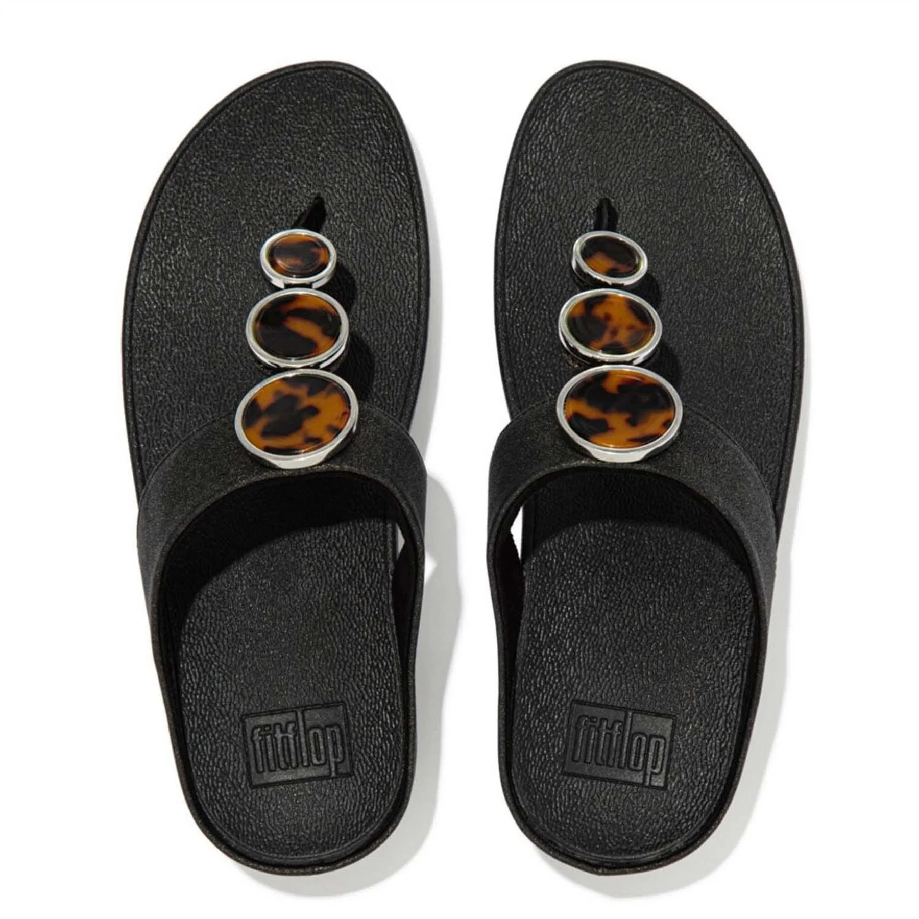 Fitflop Halo Shimmer Toe Post Sandals - Image 5