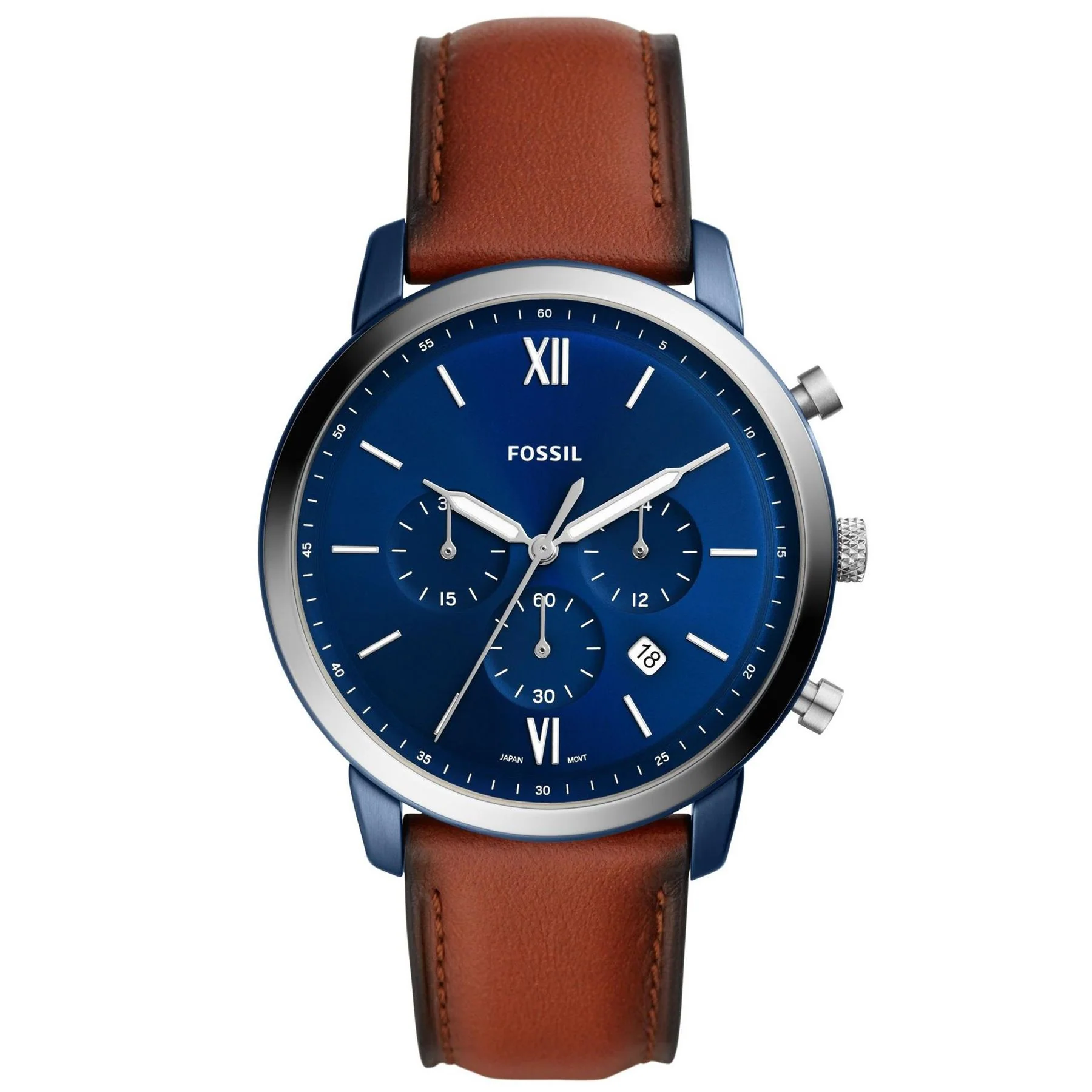 Fossil Chrono Stainless Steel Fashion Analogue Quartz Watch