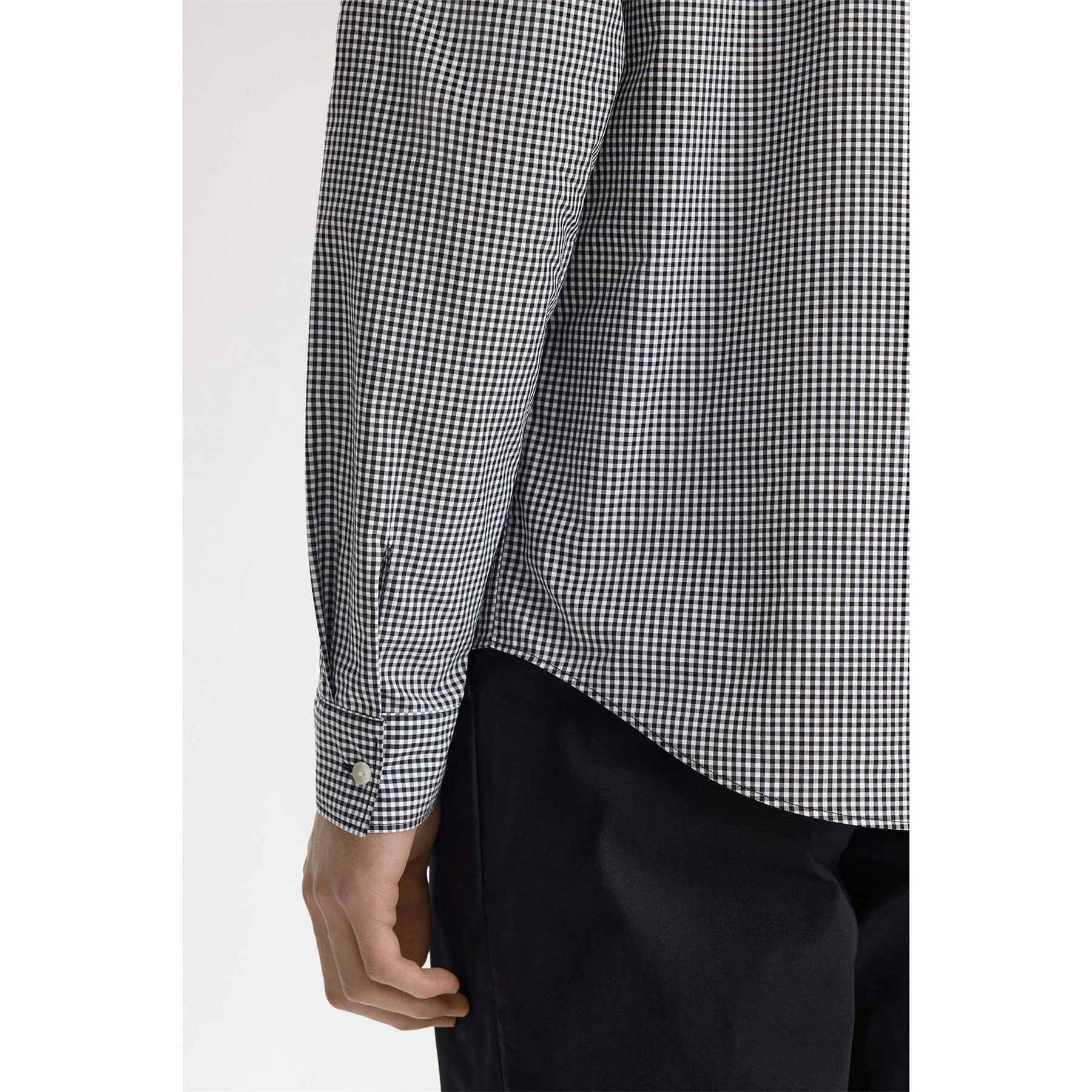 Fred Perry Long Sleeve Patterned Shirt - Image 5