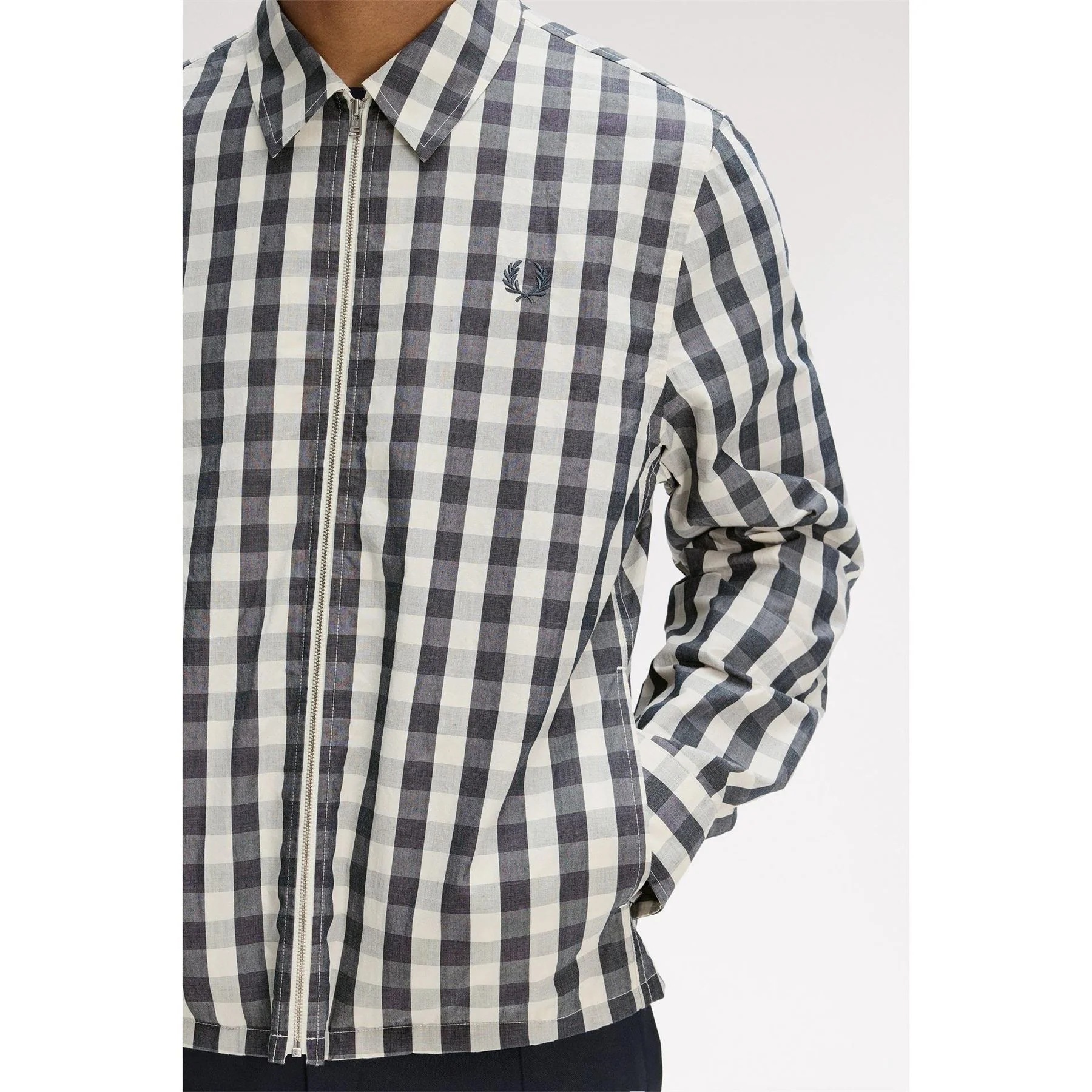 Fred Perry Long Sleeve Patterned Shirt - Image 5
