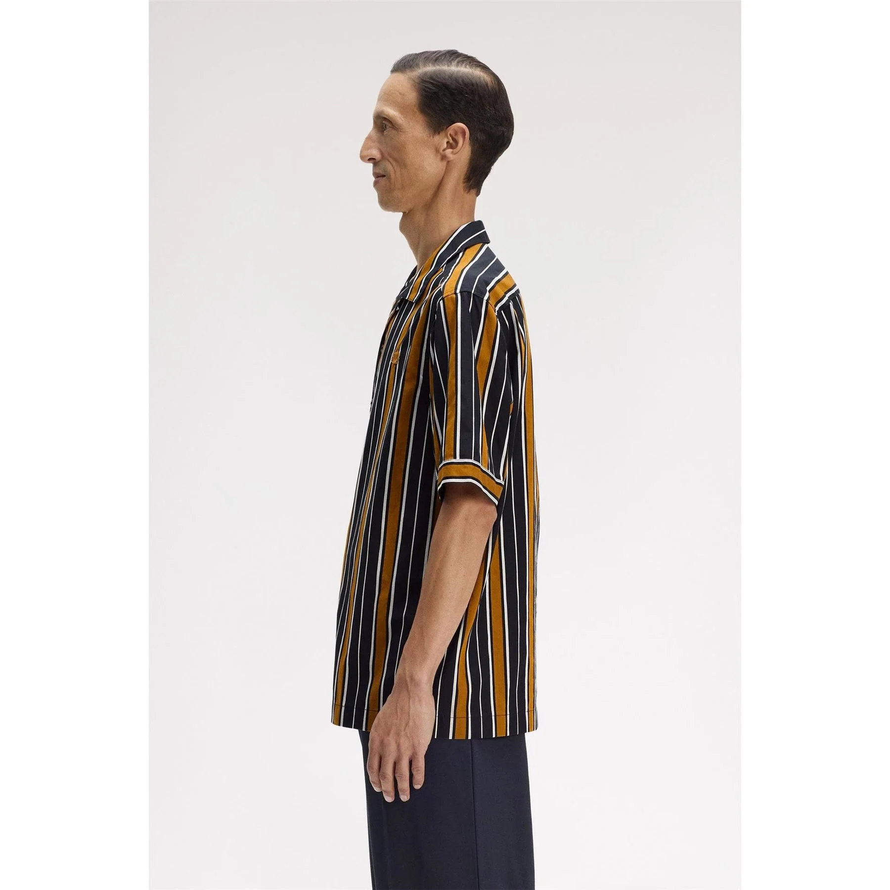 Fred Perry Patterned Short Sleeve Shirt - Image 4