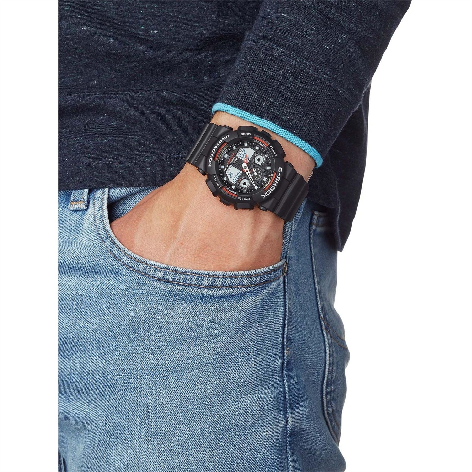 G Shock 100 1a4er Watch - Image 2