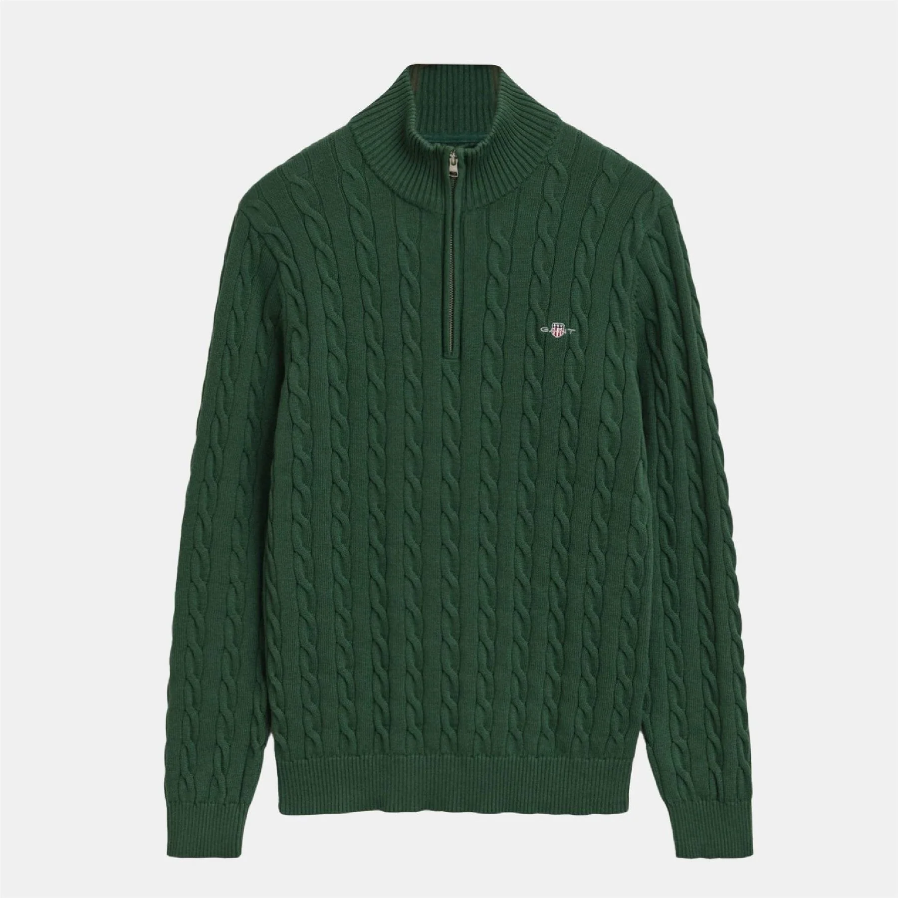 Gant Cable Half Zip Fleece