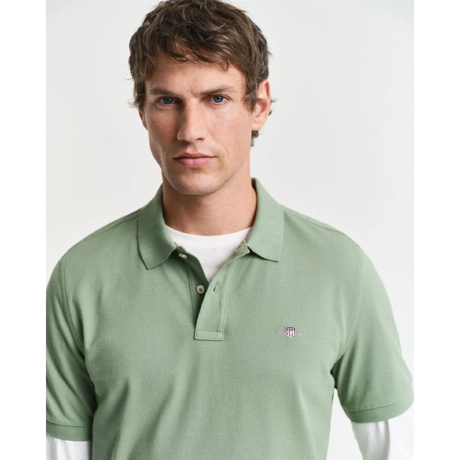 Gant Regular Fit Shield Piqué Polo Shirt - Image 3