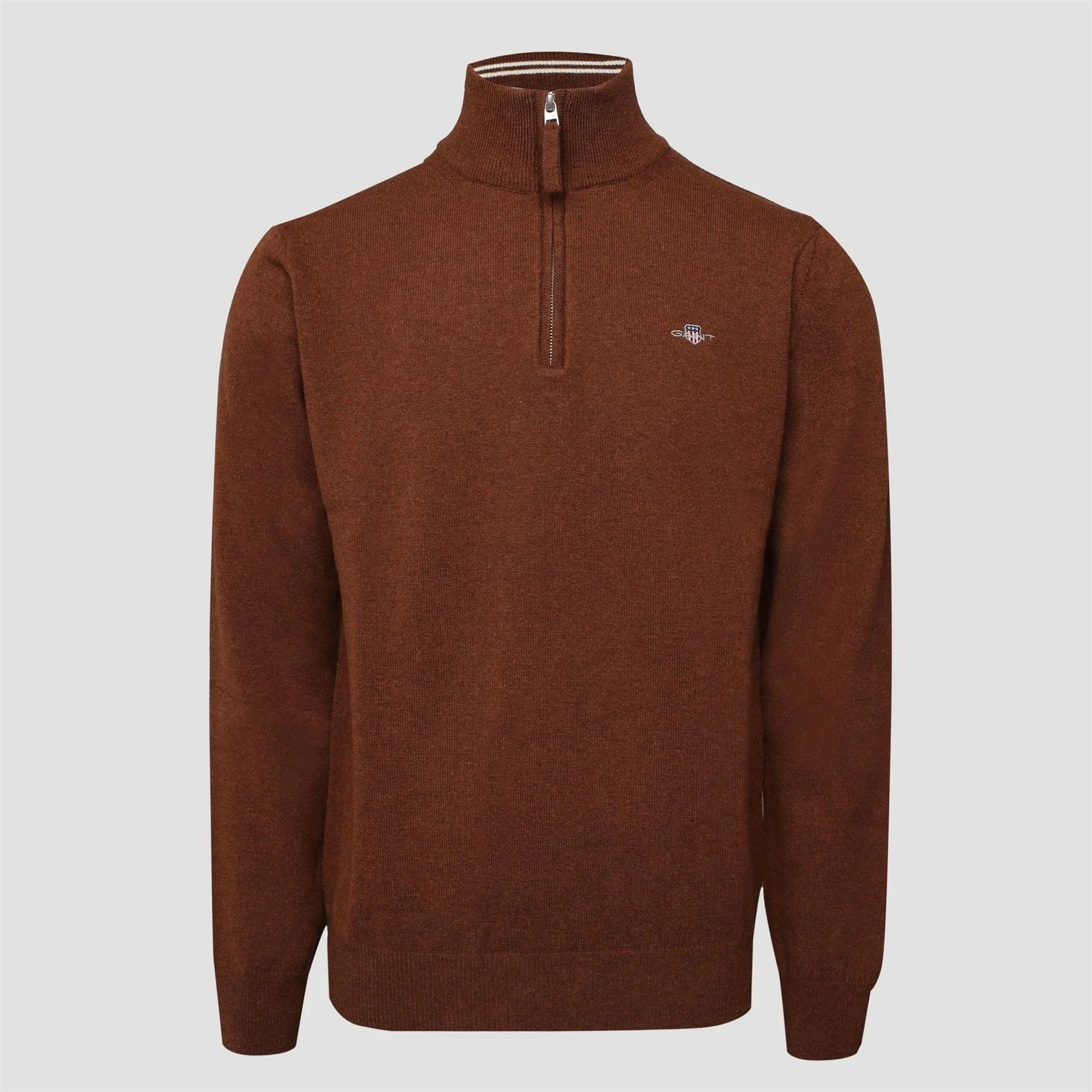 Gant Lambswool Half Zip Sweater