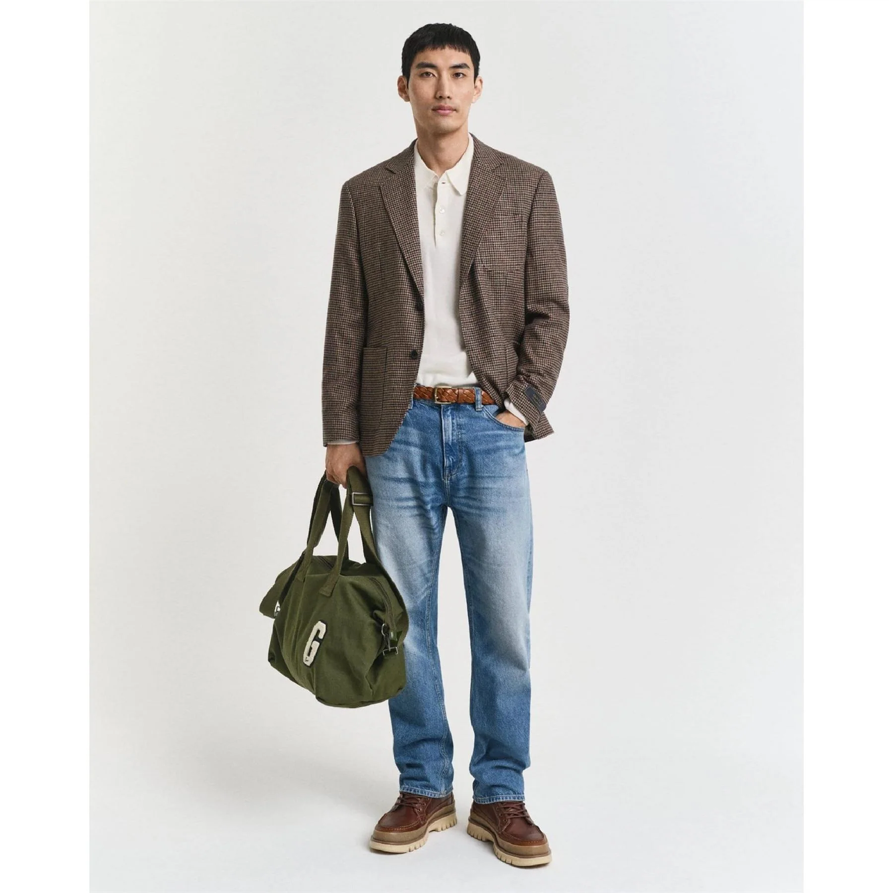 Gant Lambswool Polo Shirt - Image 4