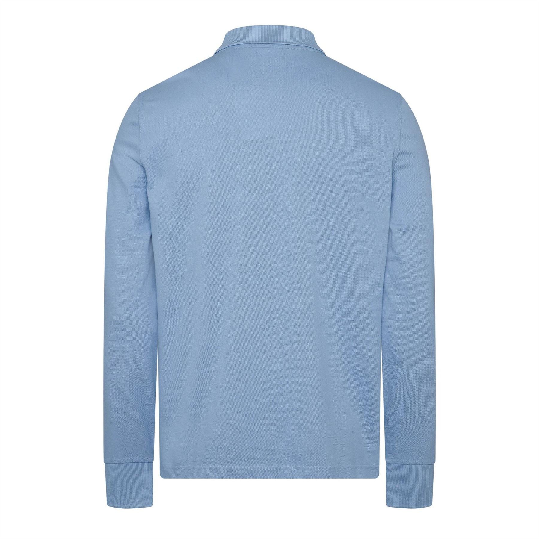 Gant Logo Long Sleeve Polo Shirt - Image 2