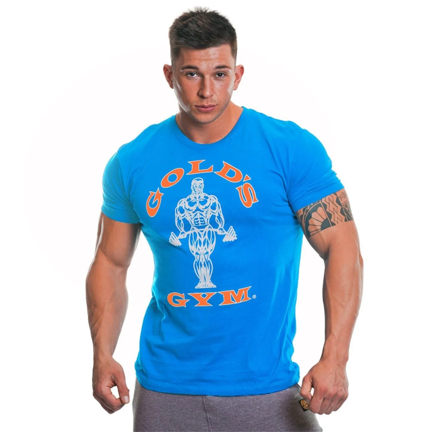Golds Gym Mens Gym Muscle Joe T-Shirt - Image 26