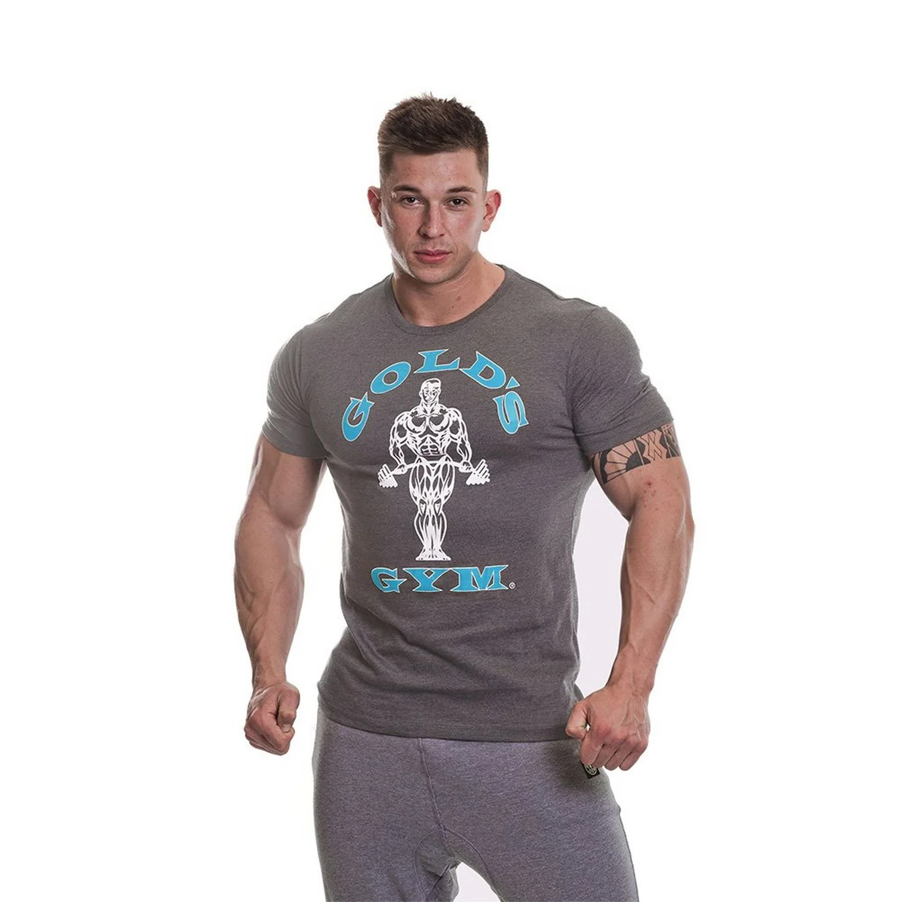 Golds Gym Mens Gym Muscle Joe T-Shirt - Image 34