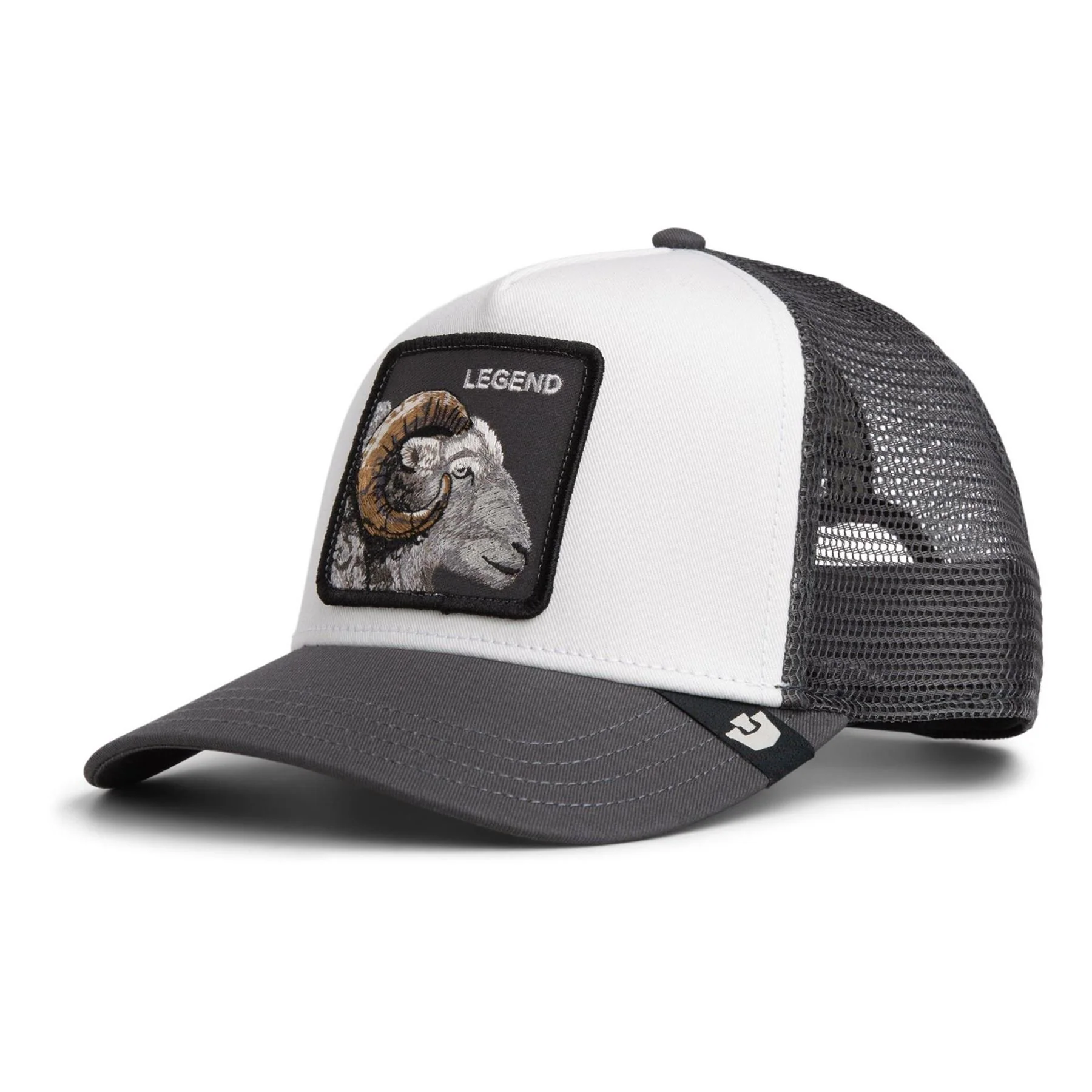 Goorin Bros Adjustable Trucker Cap with Pre-Curved Brim