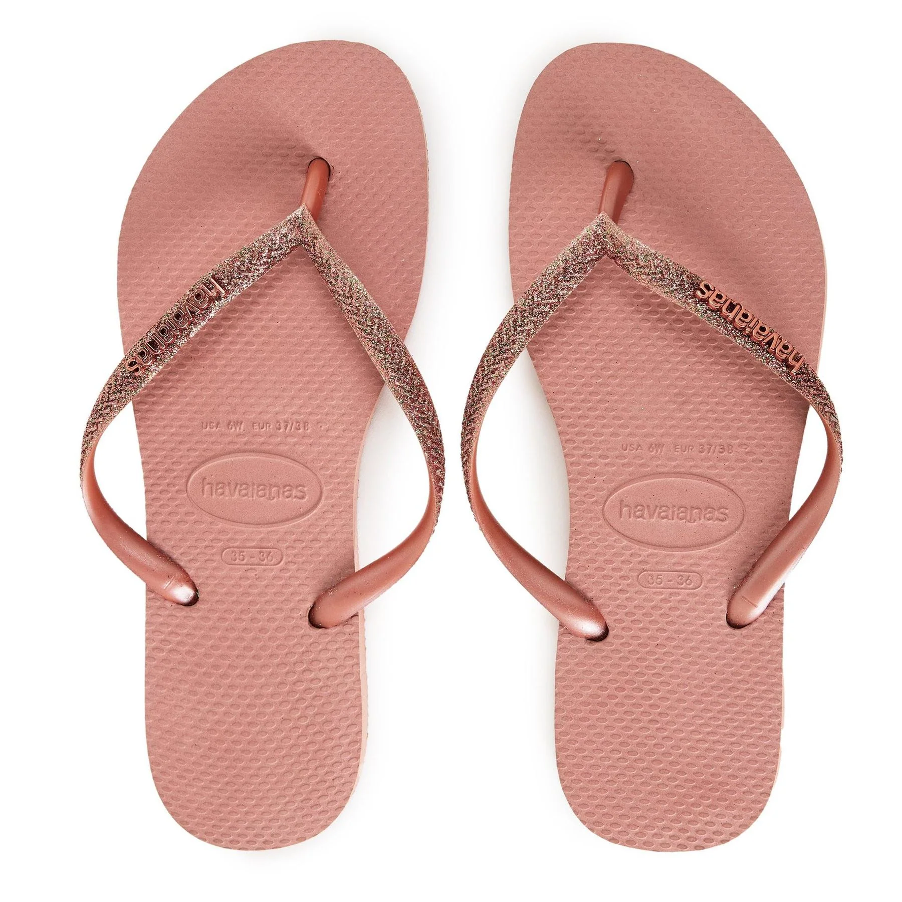Havaianas Glitter Flip Flops - Image 4
