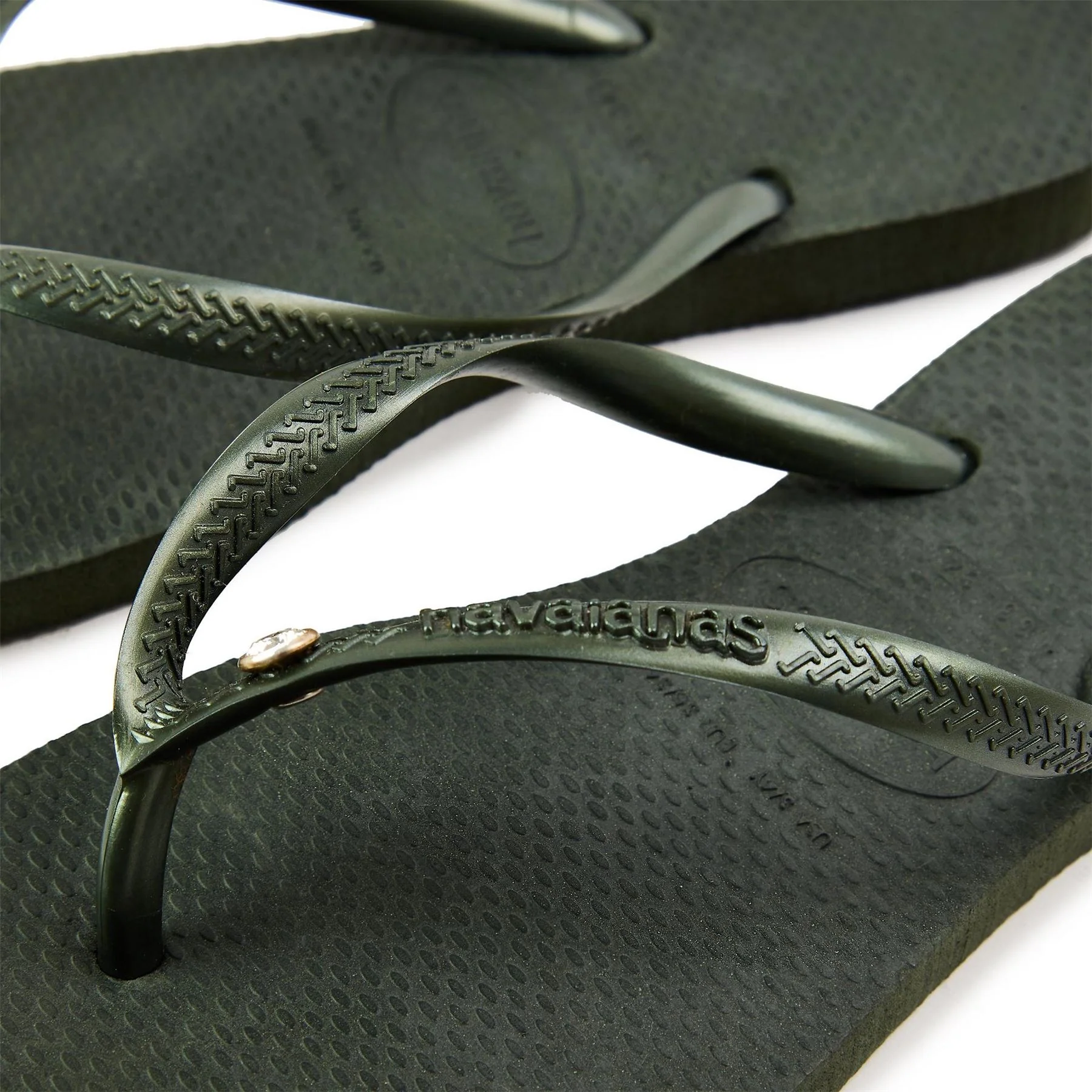 Havaianas Kids Slim Crystal Flip Flops - Image 3