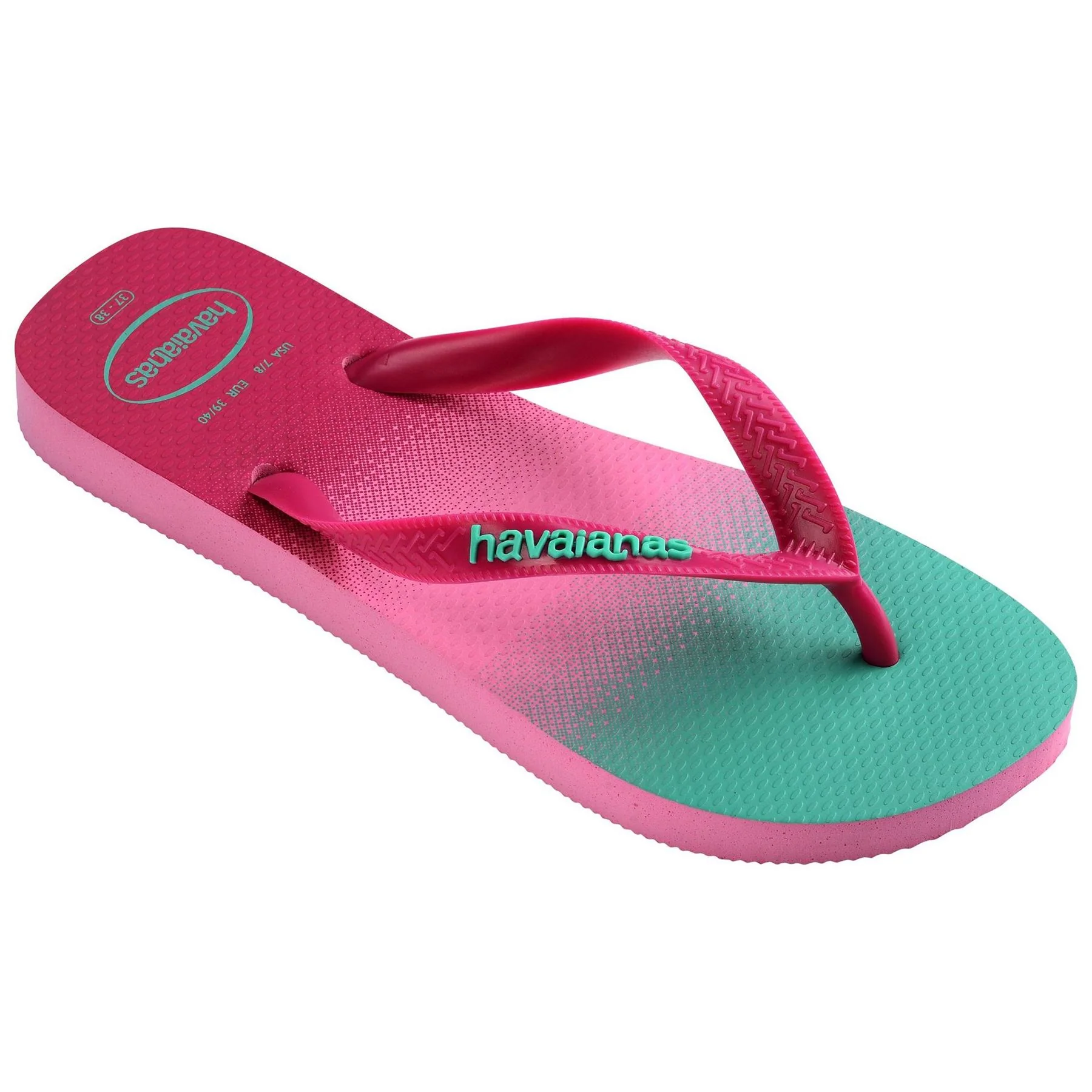 Havaianas Kids Top Fashion Pink Lemonade Flip Flops - Image 2