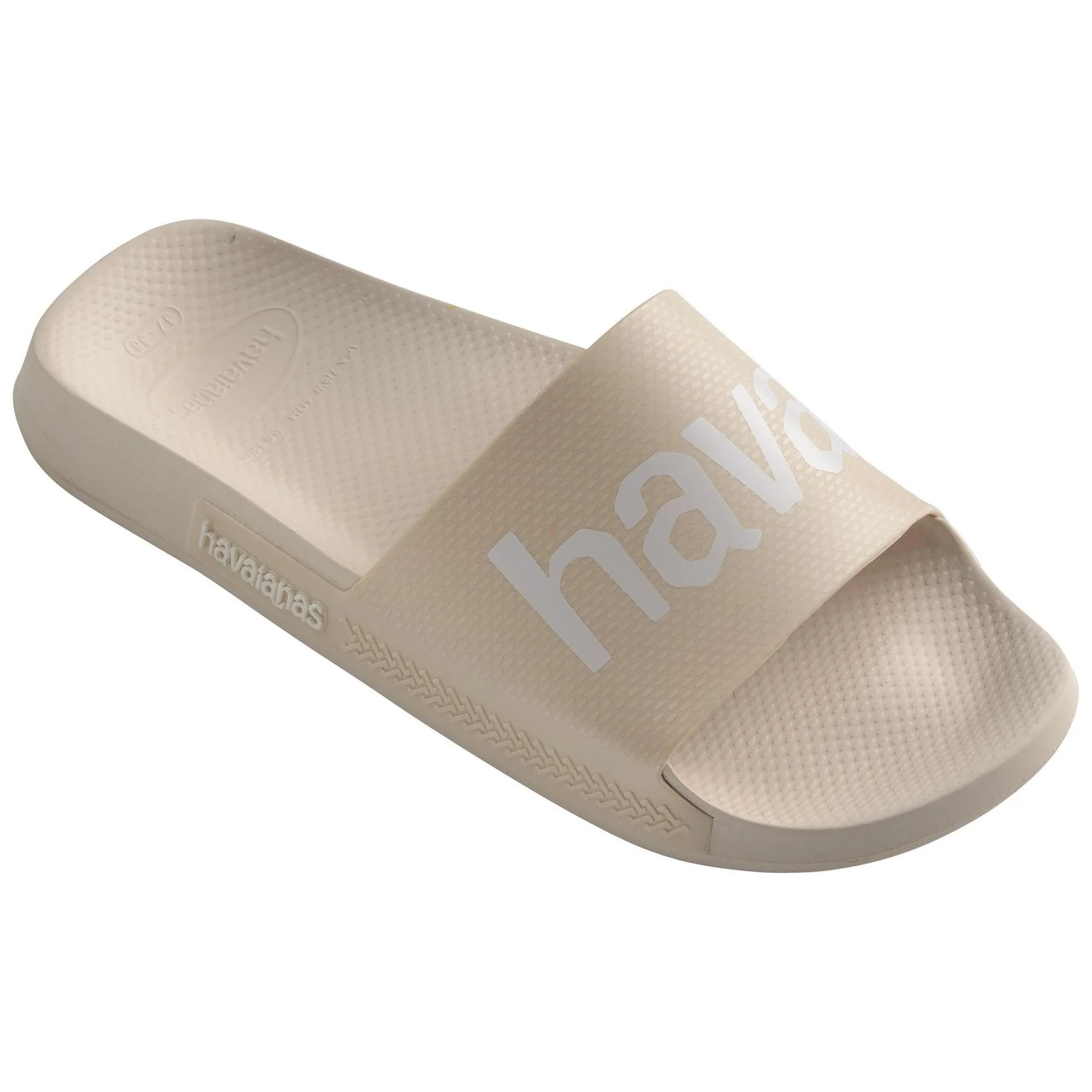 Havaianas Mens Hav. Slide Classic Logomania Black Flip Flops - Image 2