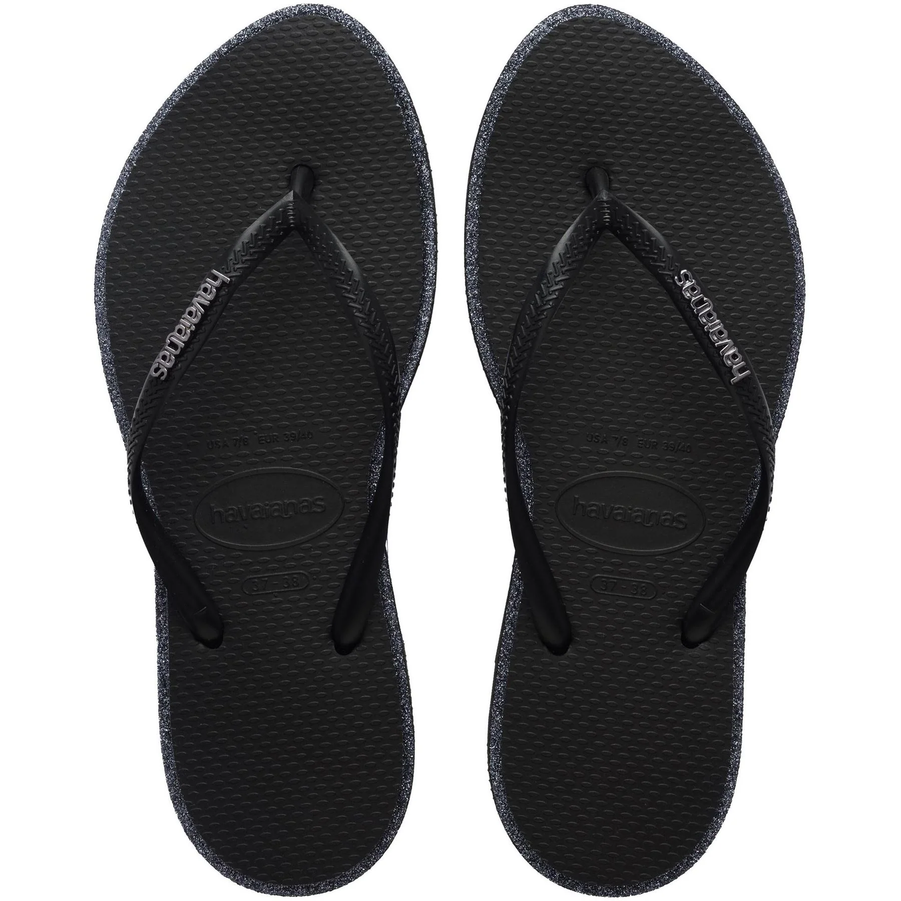 Havaianas Slim Point Glitter Flip Flops - Image 6
