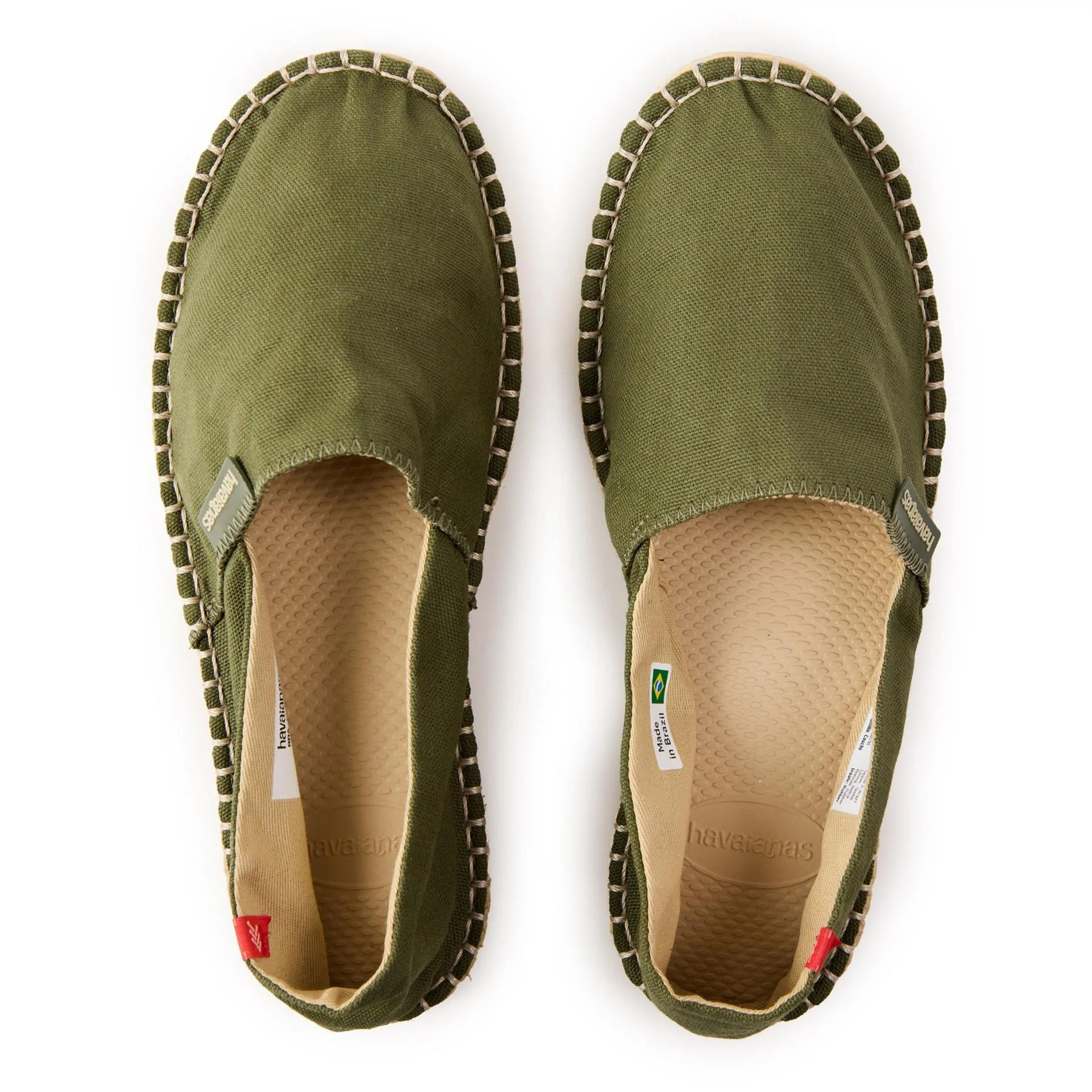 Havaianas Solid Patterned Origine Espadrille Loafers - Image 4