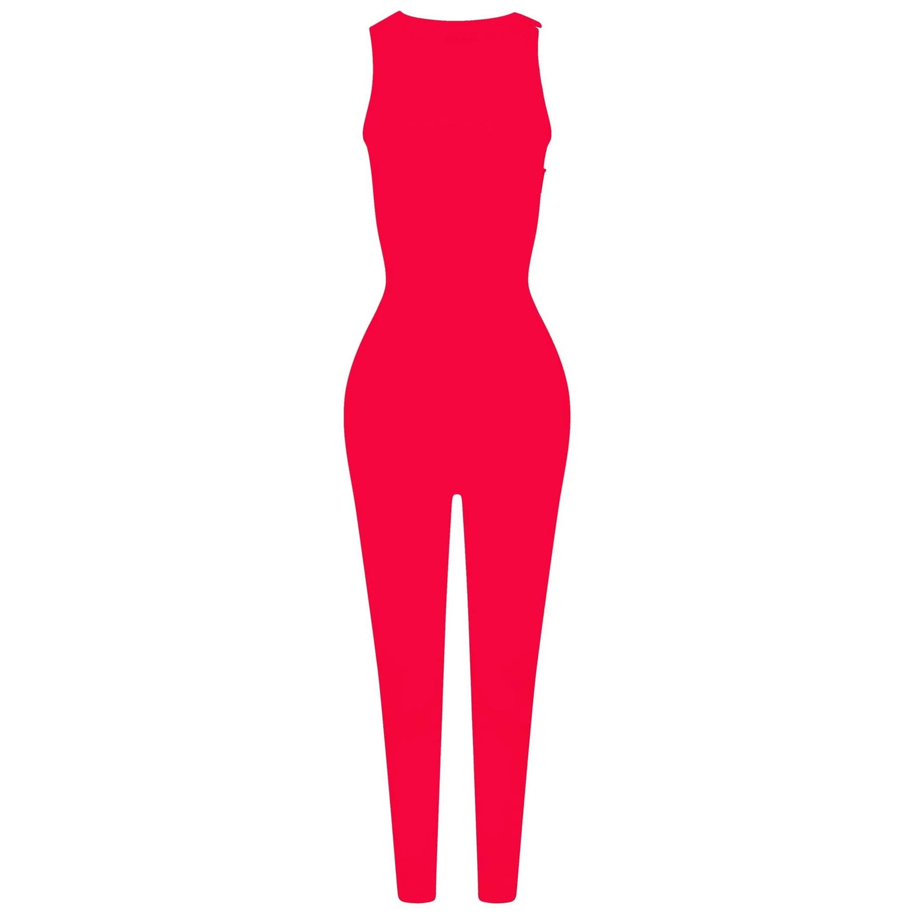 Honeyz High Neck Solid Patterned Sleeveless Jumpsuit - Image 4